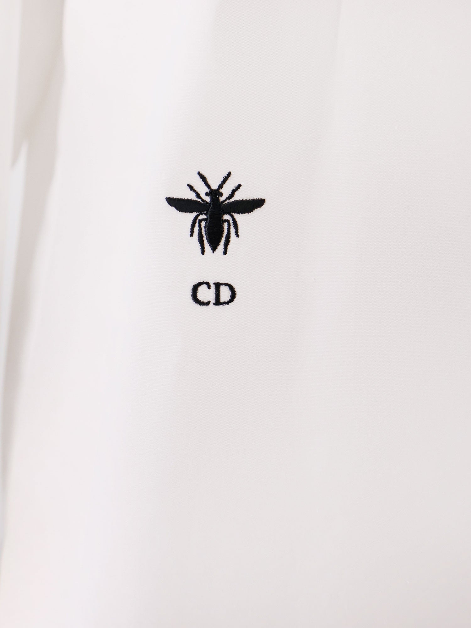 Dior Cotton Shirt With Embroidery
