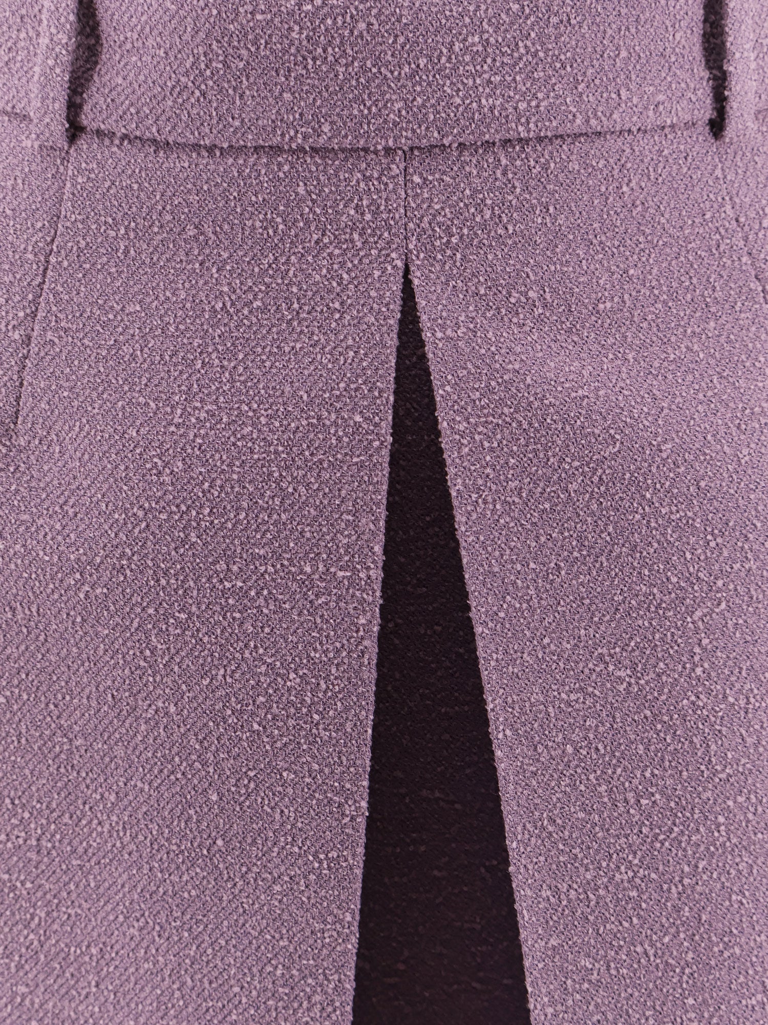 Dior Bouclé Virgin Wool Blend Skirt