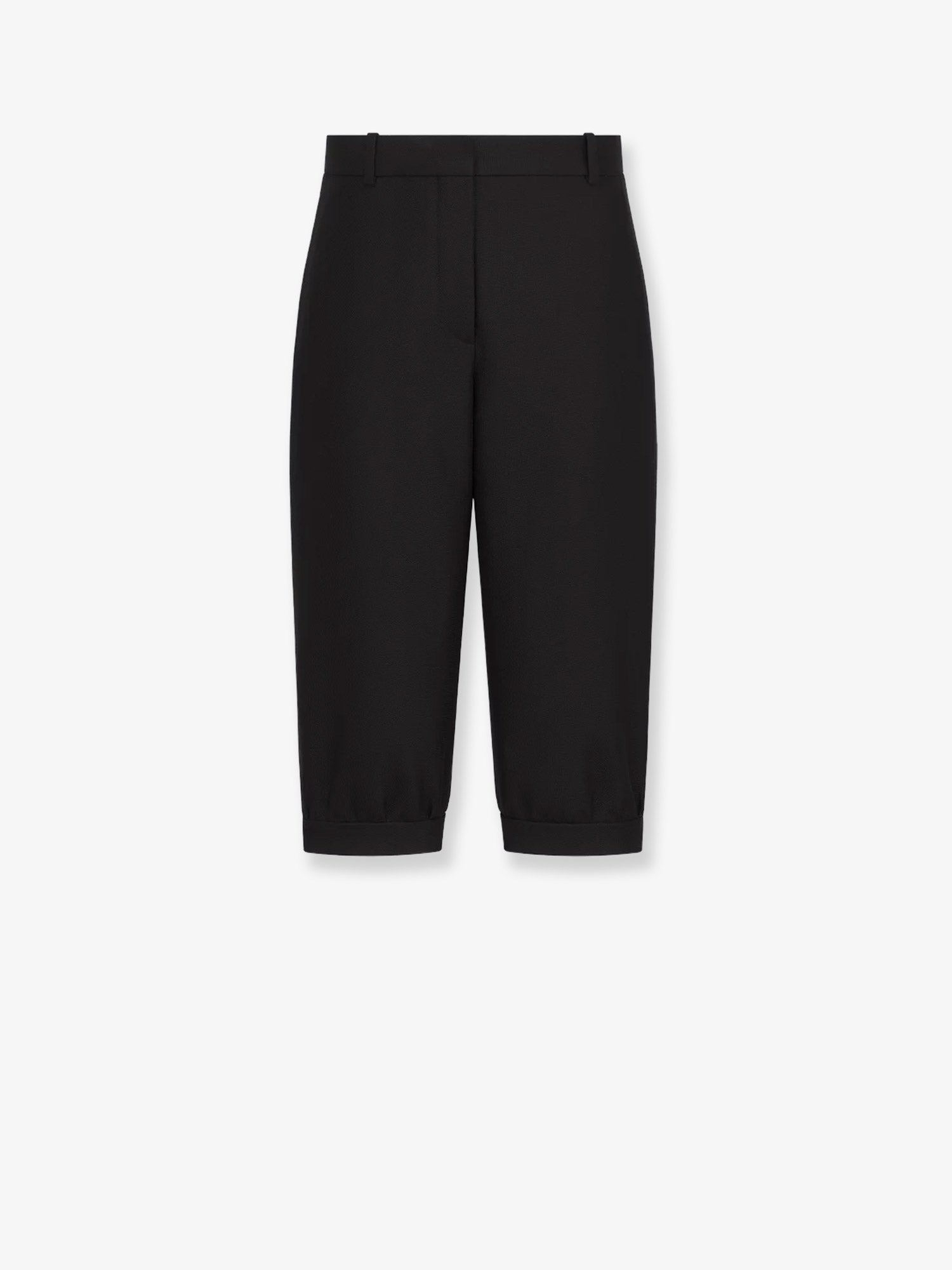 Dior Virgin Wool And Silk Grain De Poudre Bermuda Shorts