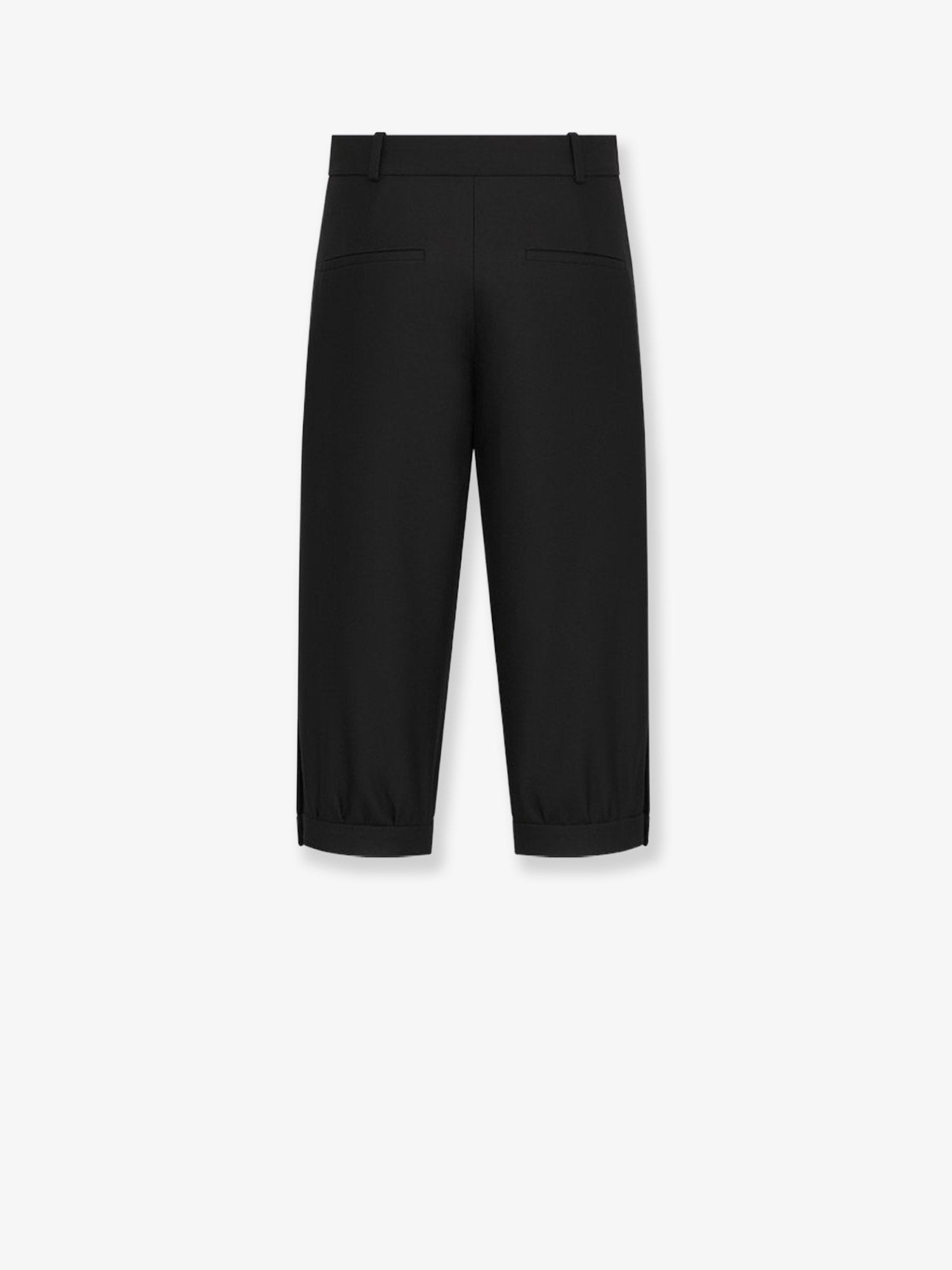 Dior Virgin Wool And Silk Grain De Poudre Bermuda Shorts