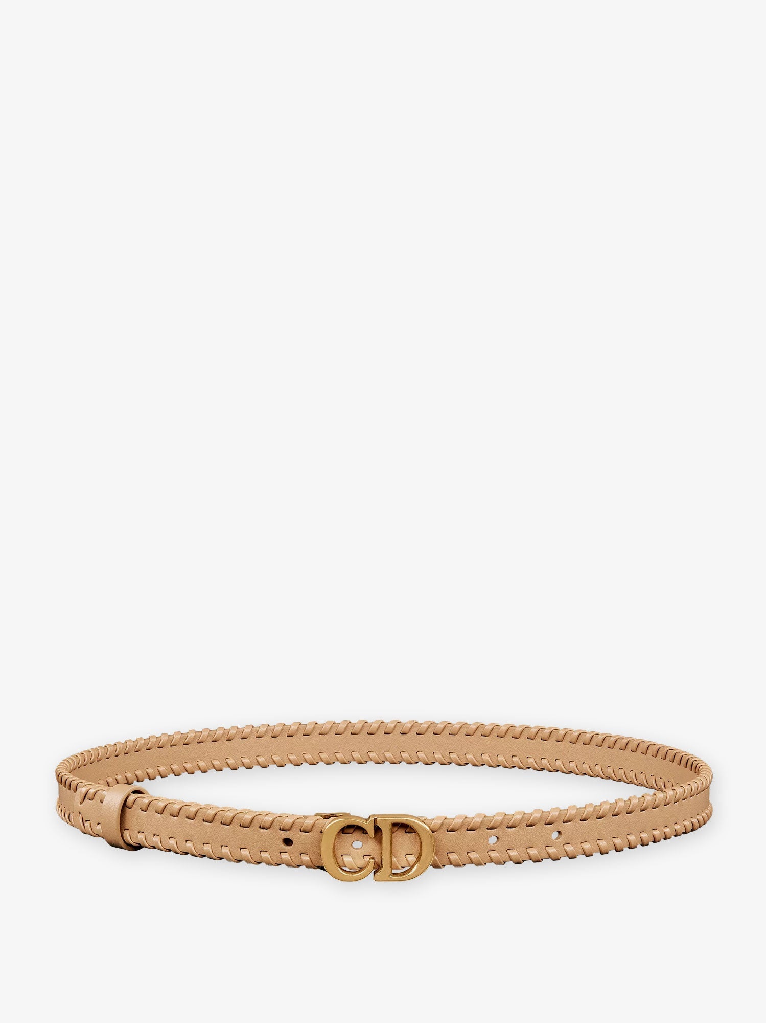 Dior Saddle Leather Belt