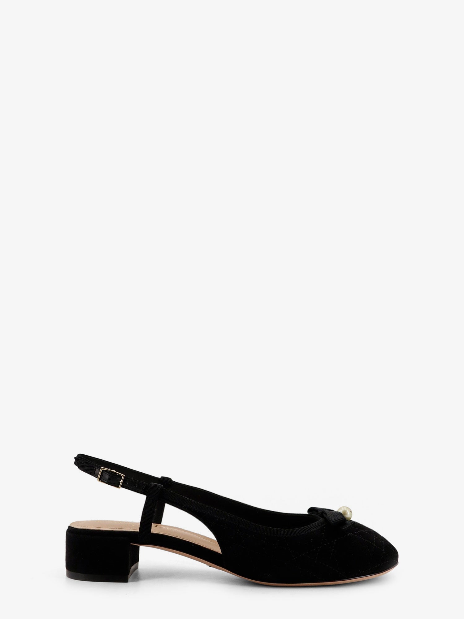 Dior Dior Ballet Cannage Quilted Slingback Pumps