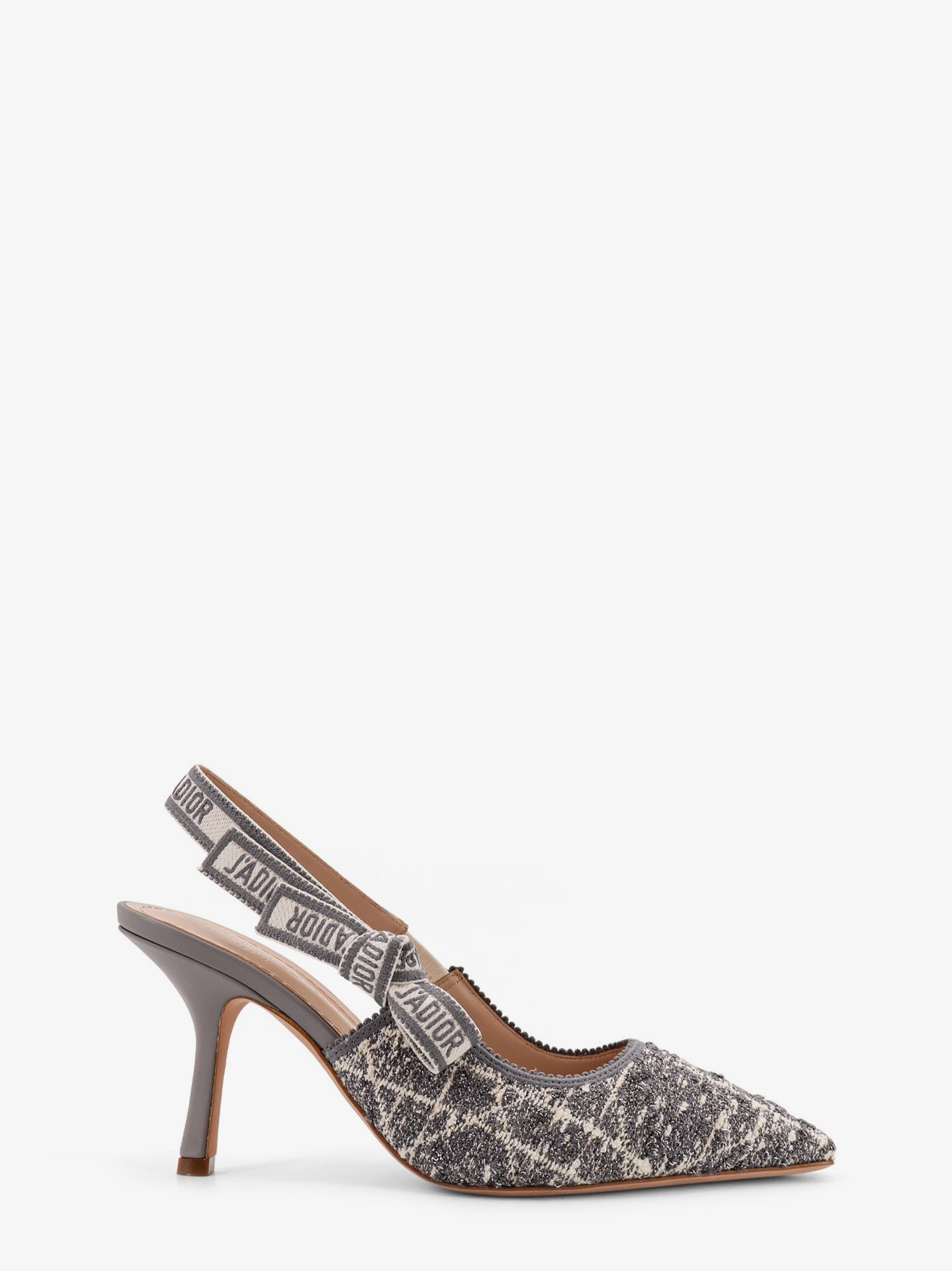 Dior J'adior Cannage Tweed Slingback Pumps