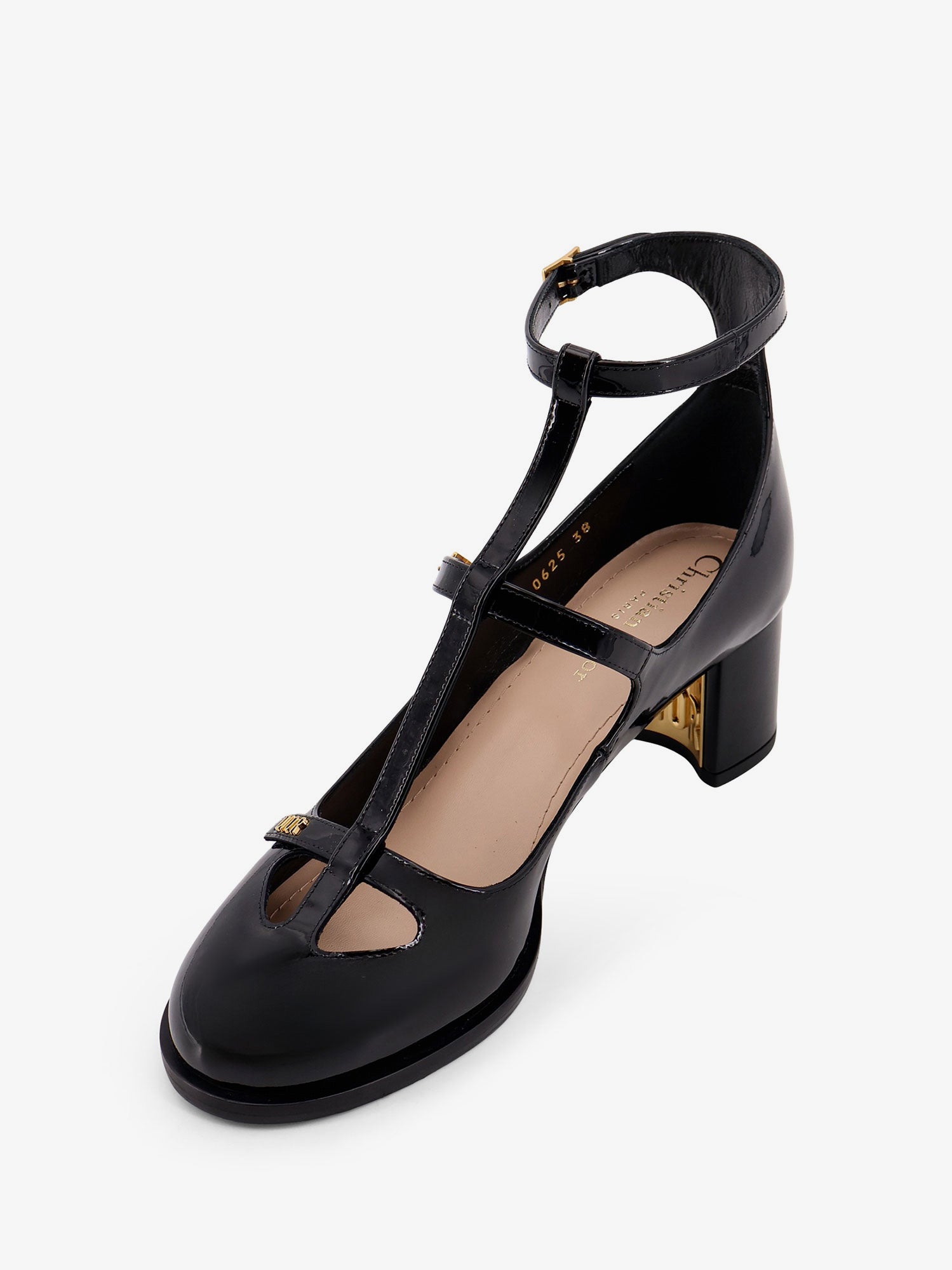 Dior Aime Dior Patent Leather Mary Jane Pumps