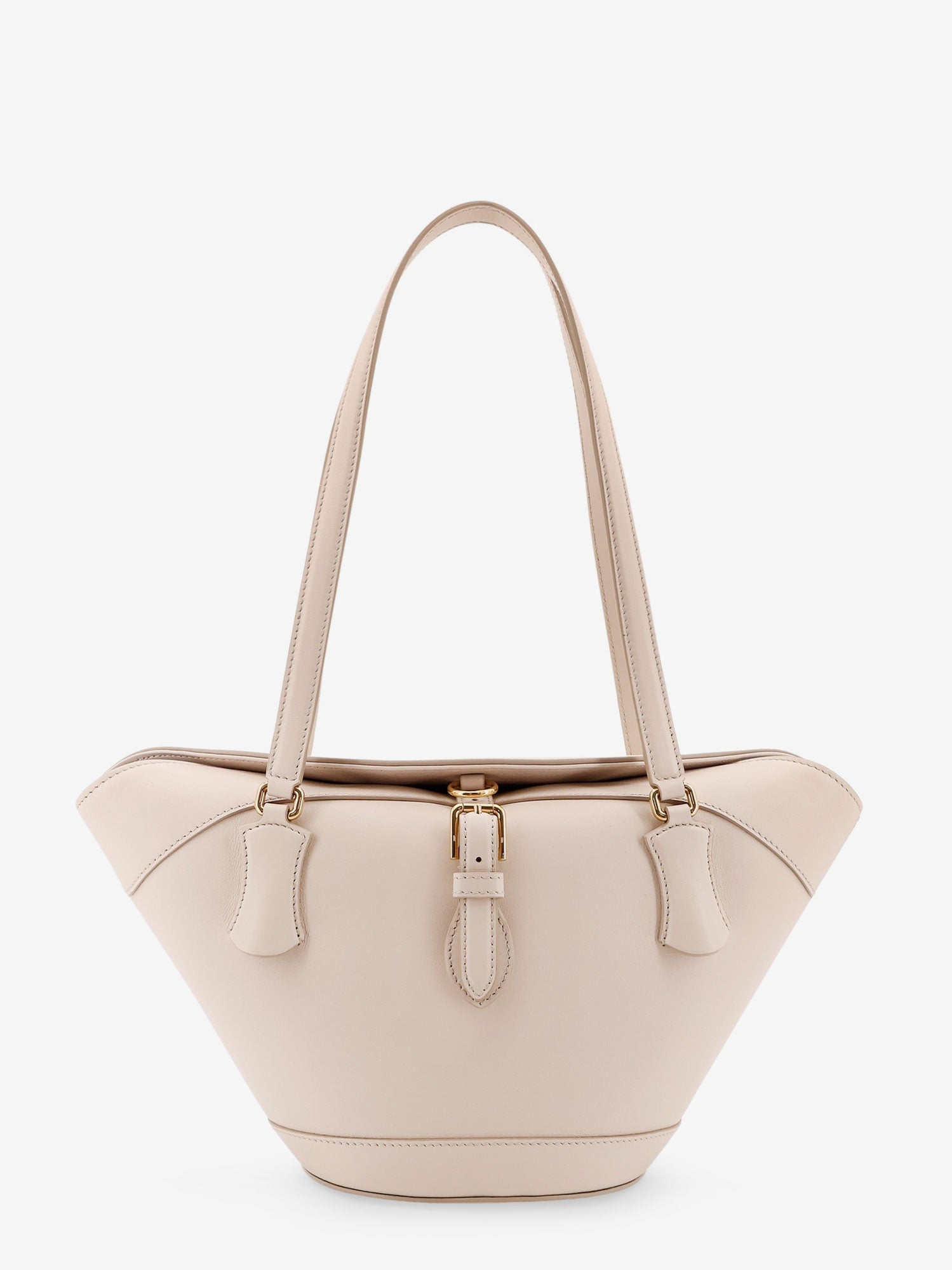 Dolce & Gabbana Coffa Capri Leather Shoulder Bag