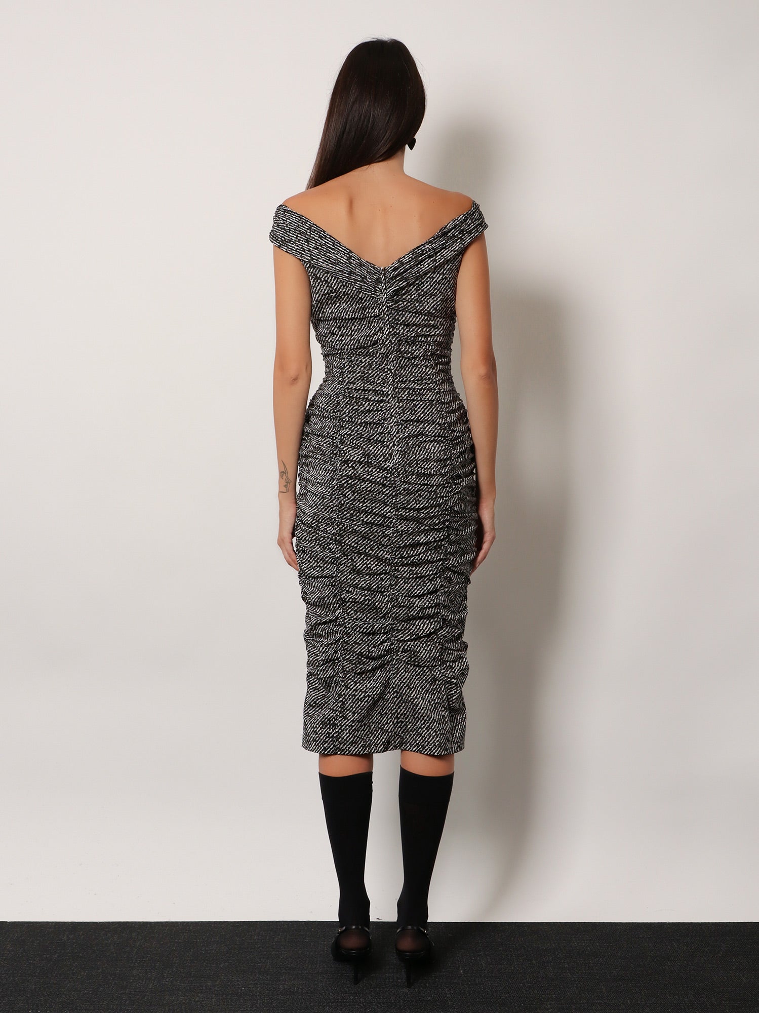 Dolce & Gabbana Silk Midi Dress