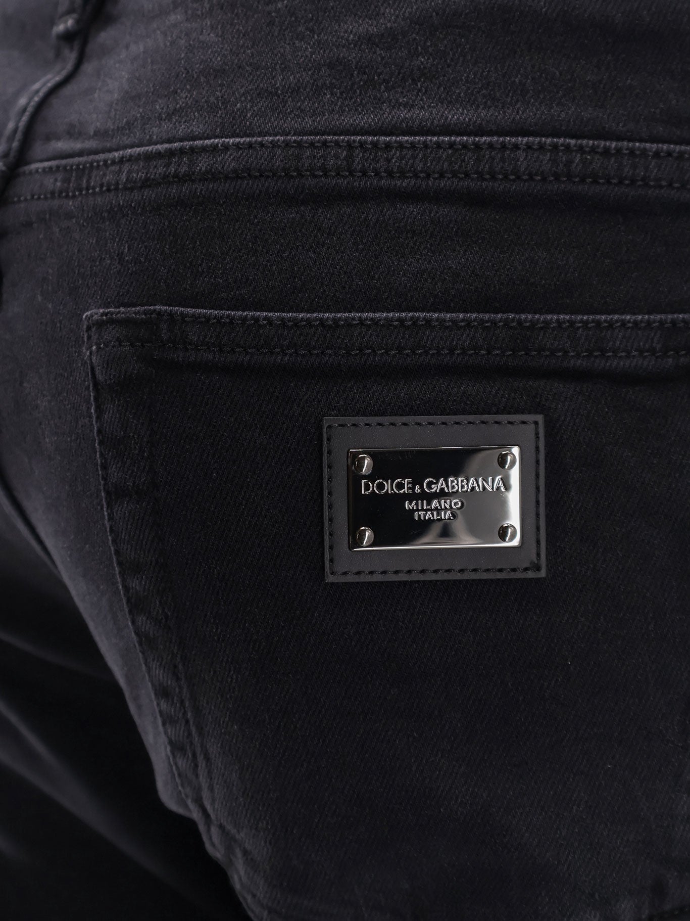 Dolce & Gabbana Black Denim Jeans