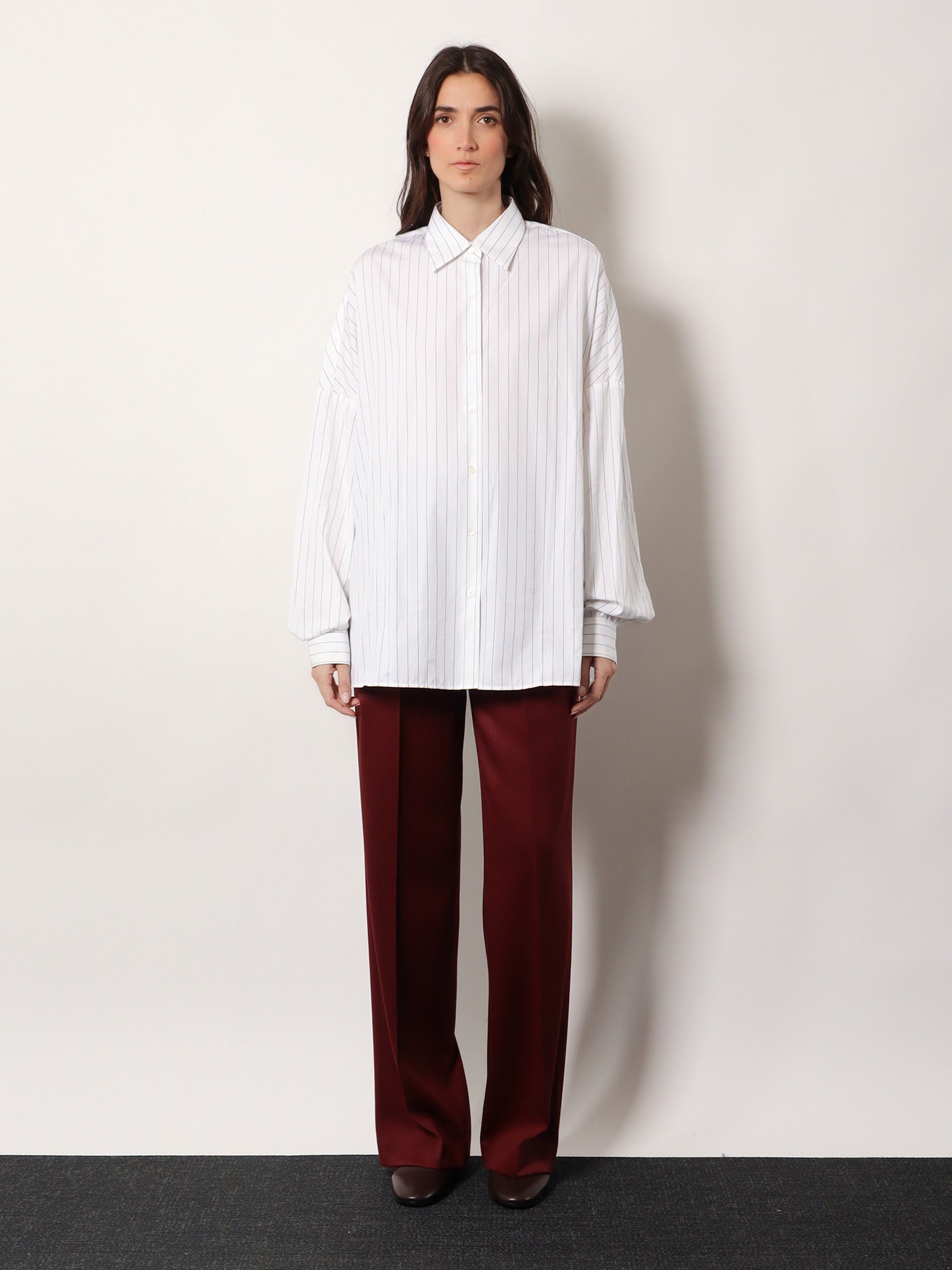 Dries Van Noten Striped Cotton Shirt