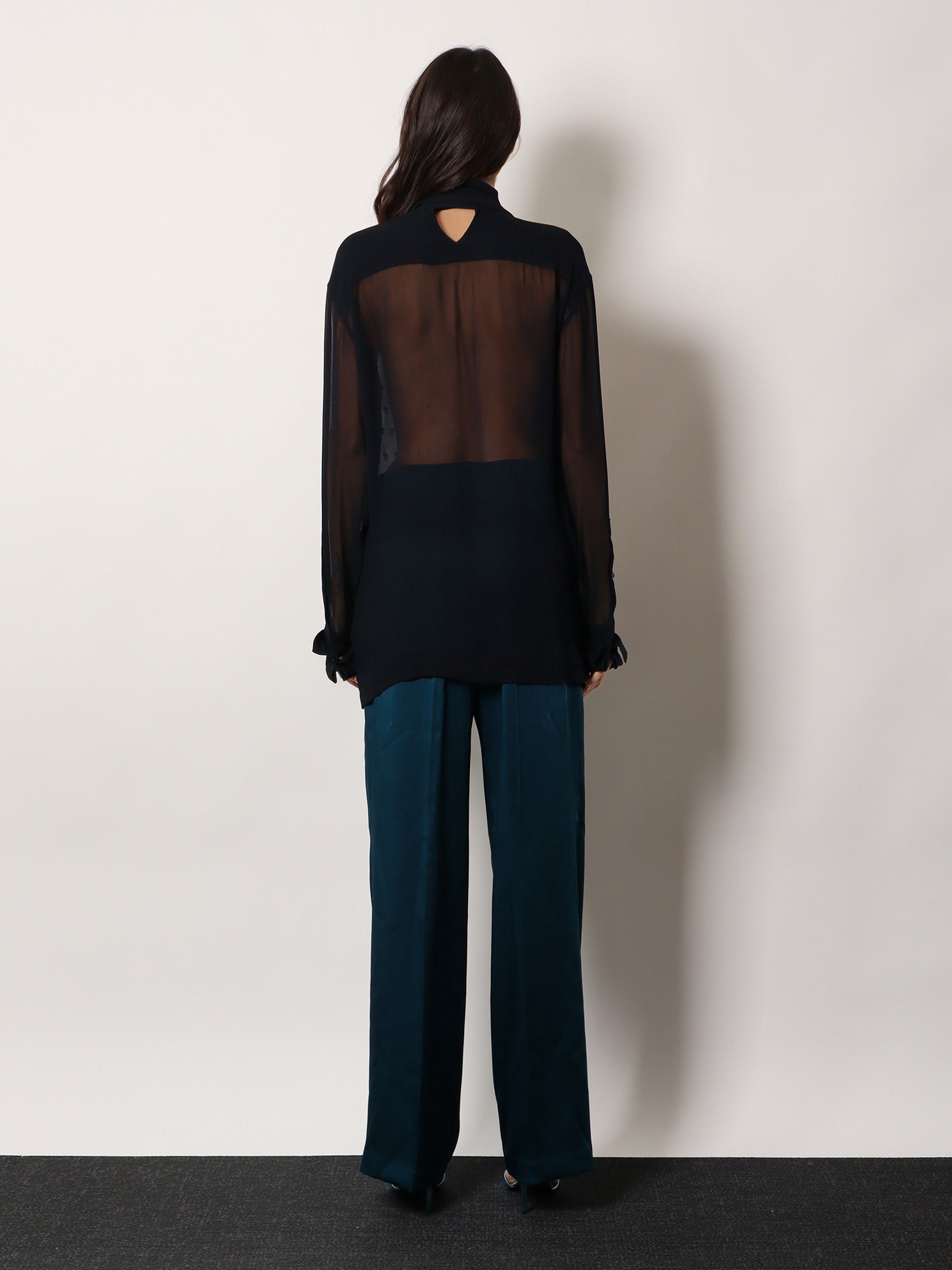 Dries Van Noten Viscose Shirt With Rhinestones