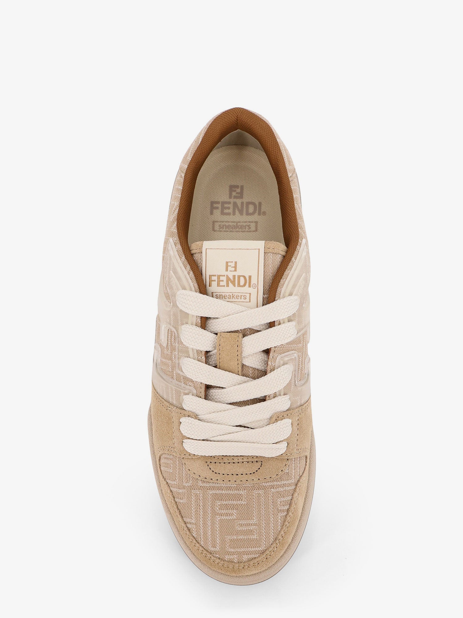 Fendi Fendi Match Ff Jacquard Low-top Sneakers