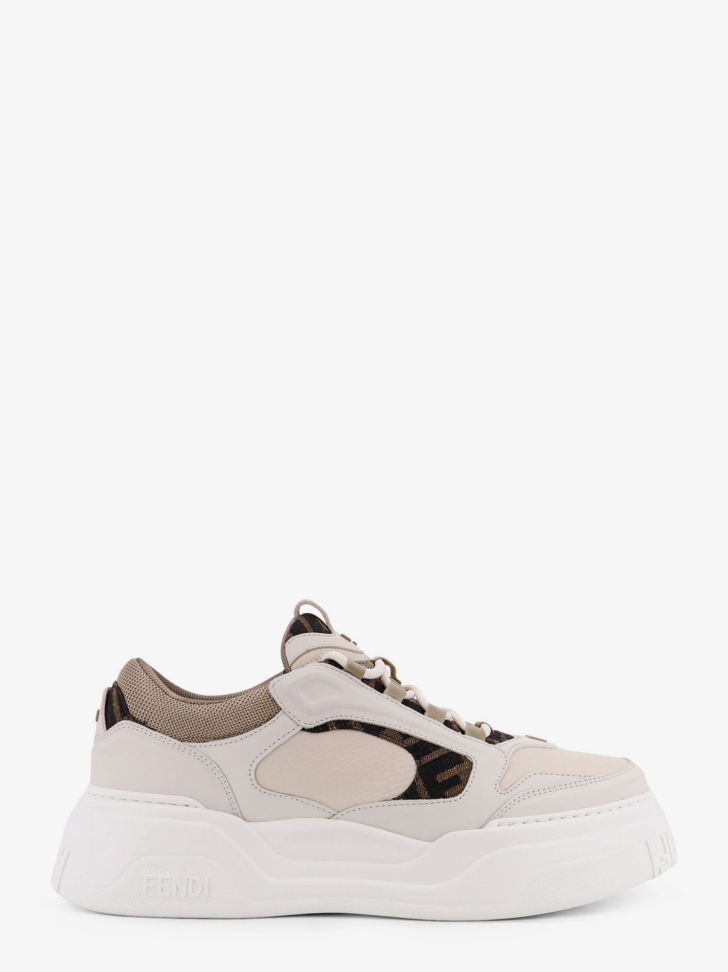 Fendi Fendi Force Low-top Leather Sneakers