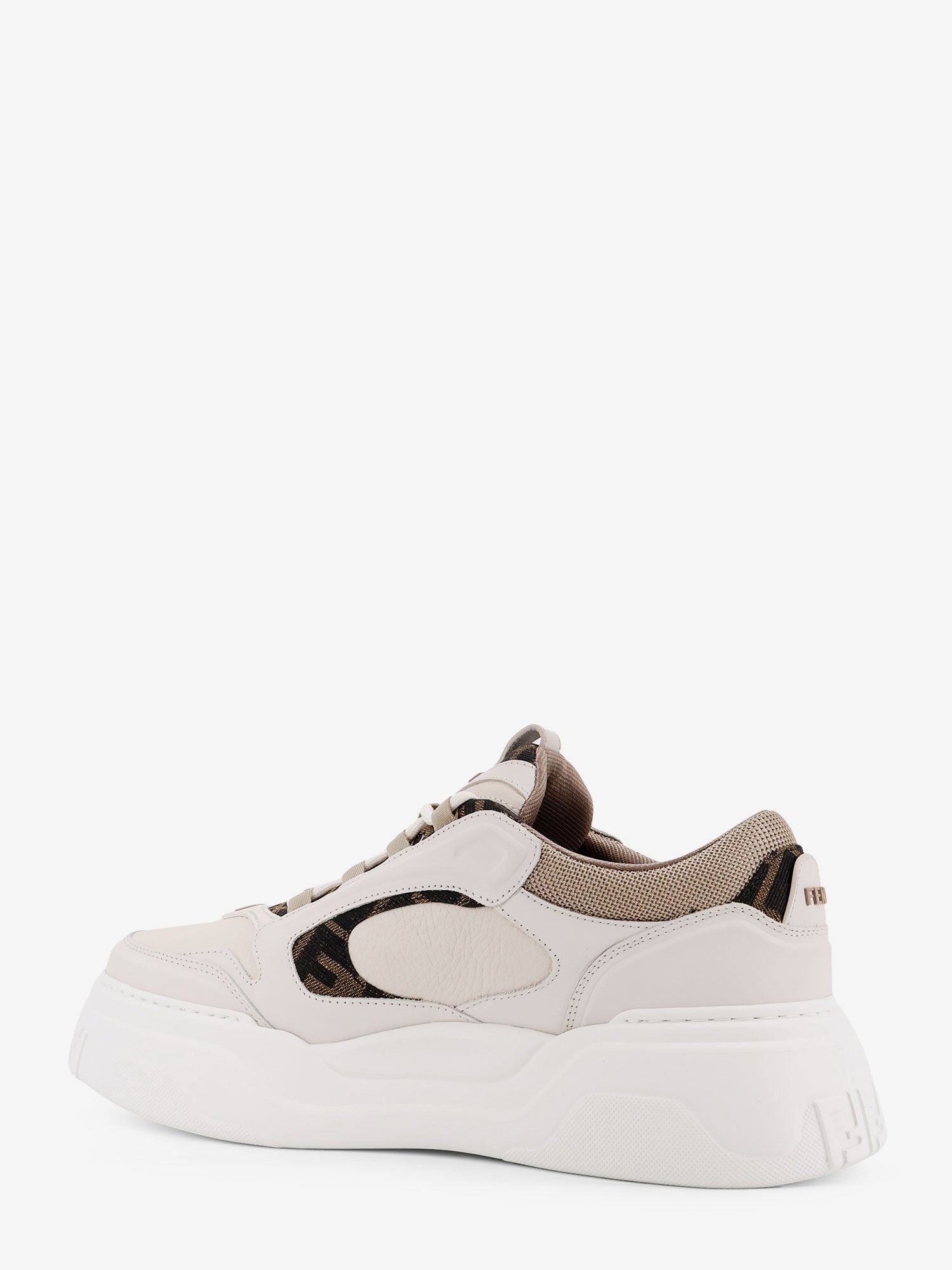 Fendi Fendi Force Low-top Leather Sneakers
