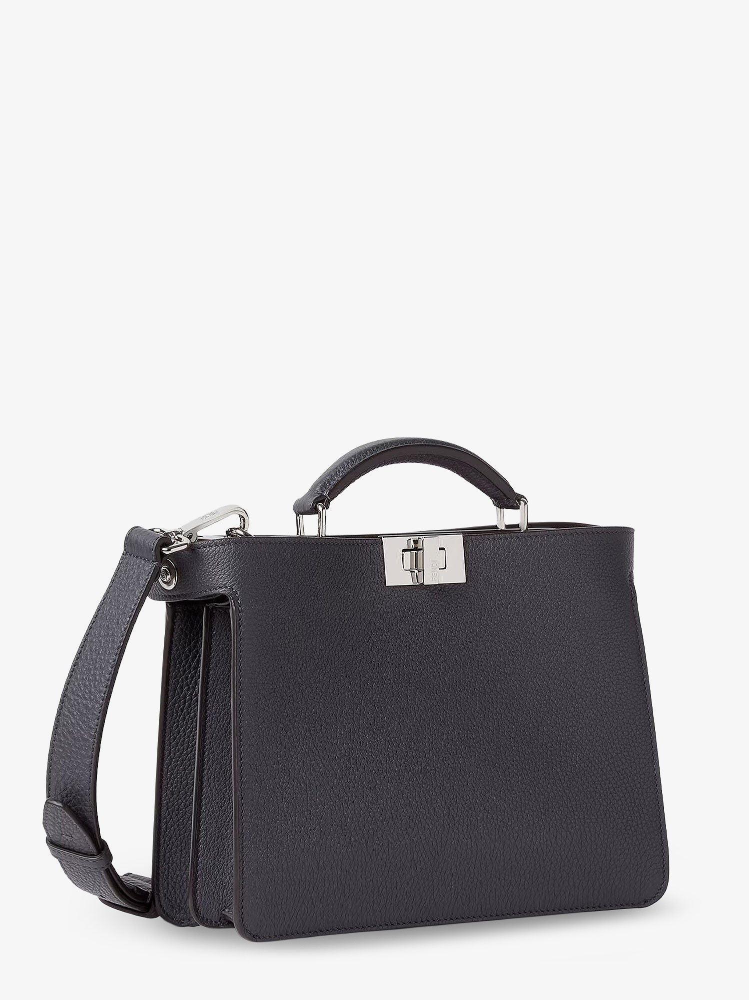 Fendi Peekaboo Iseeu Small Leather Crossbody Bag