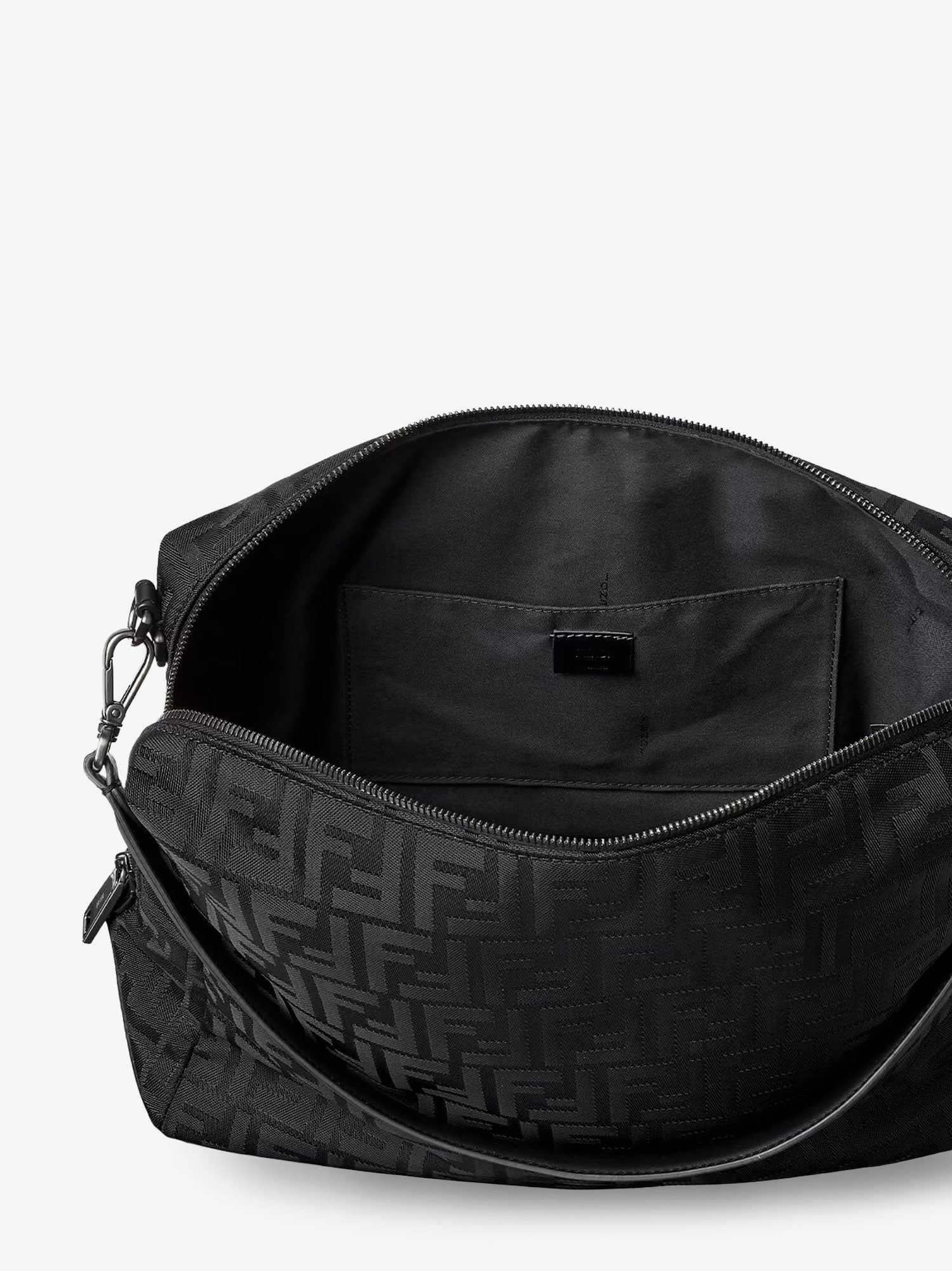 Fendi Fendi Lui Large Ff Nylon Crossbody Bag