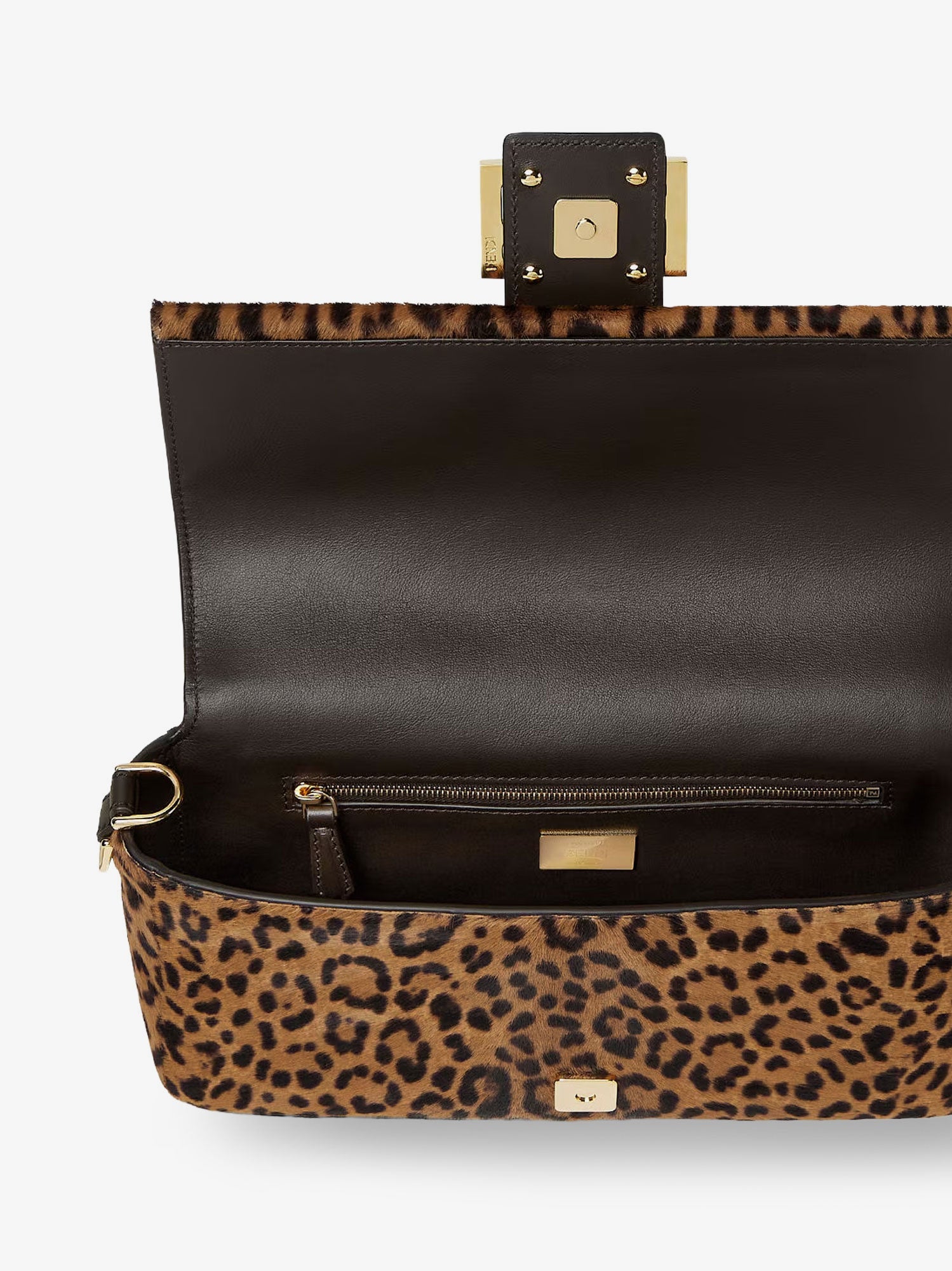 Fendi Baguette® Printed Pony-effect Calfskin Bag