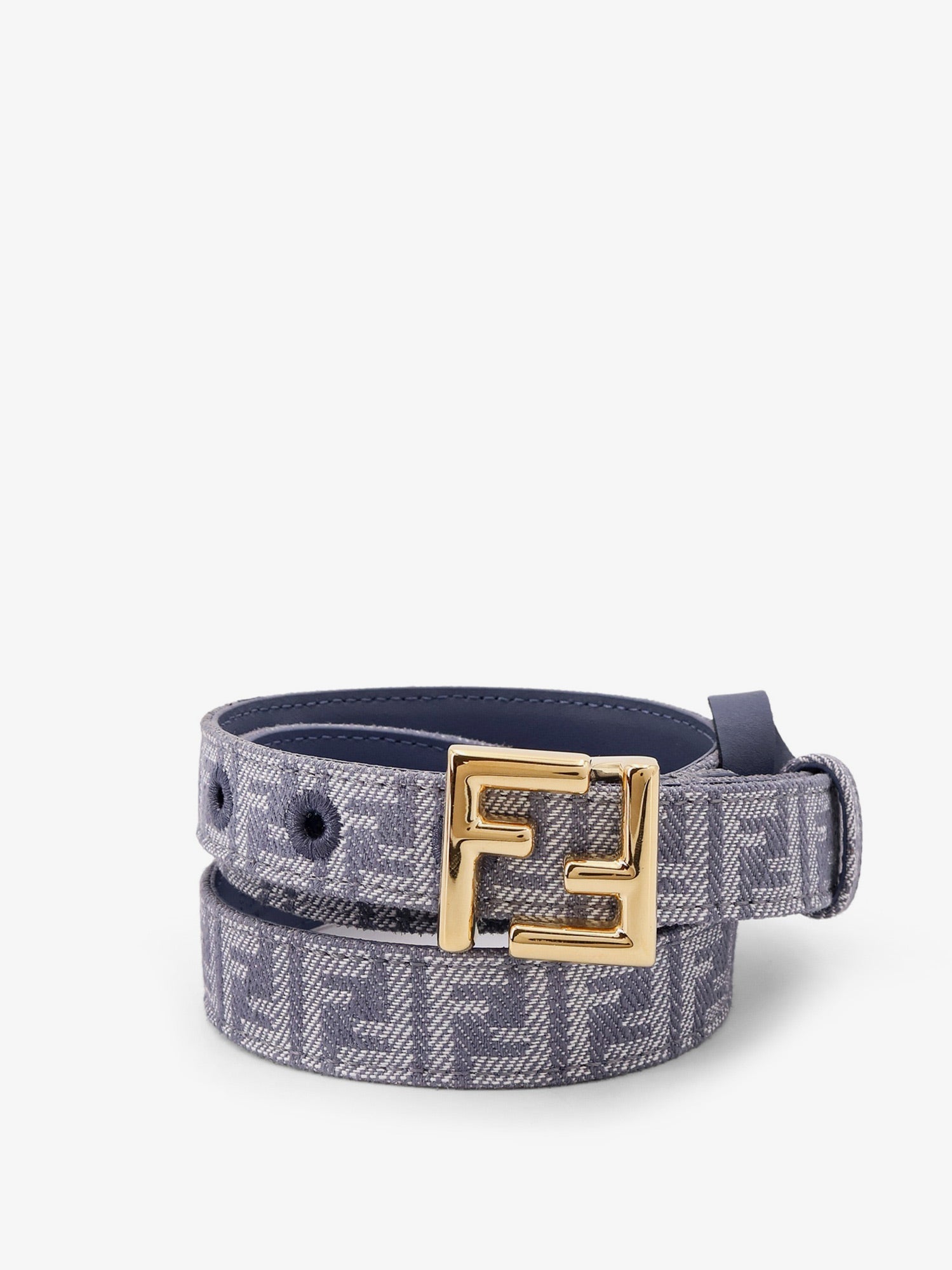Fendi Jacquard Ff Fabric Belt