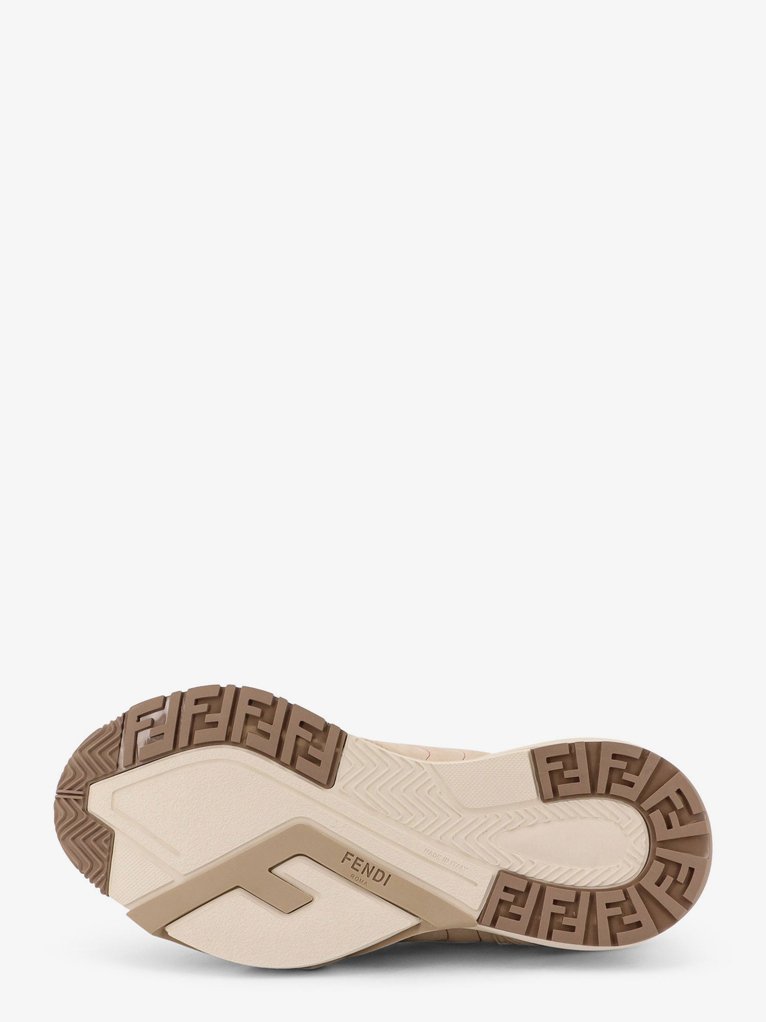 Fendi Flow Sneakers With Embossed Logo On The Side