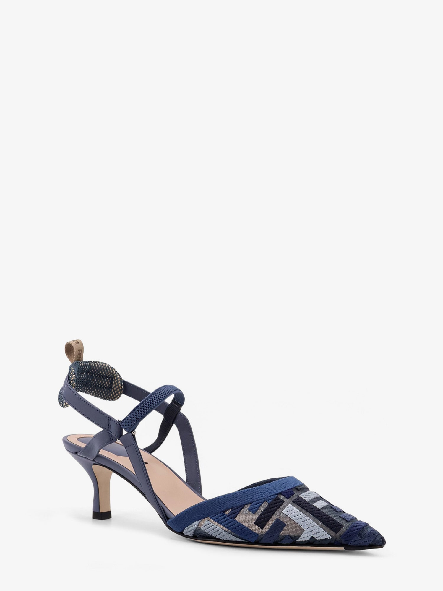 Fendi Colibrì Lite Mesh Slingback Decolleté
