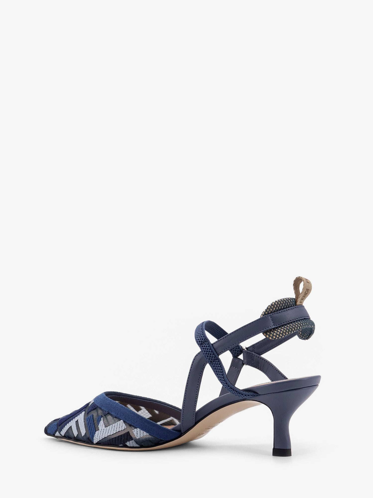 Fendi Colibrì Lite Mesh Slingback Decolleté