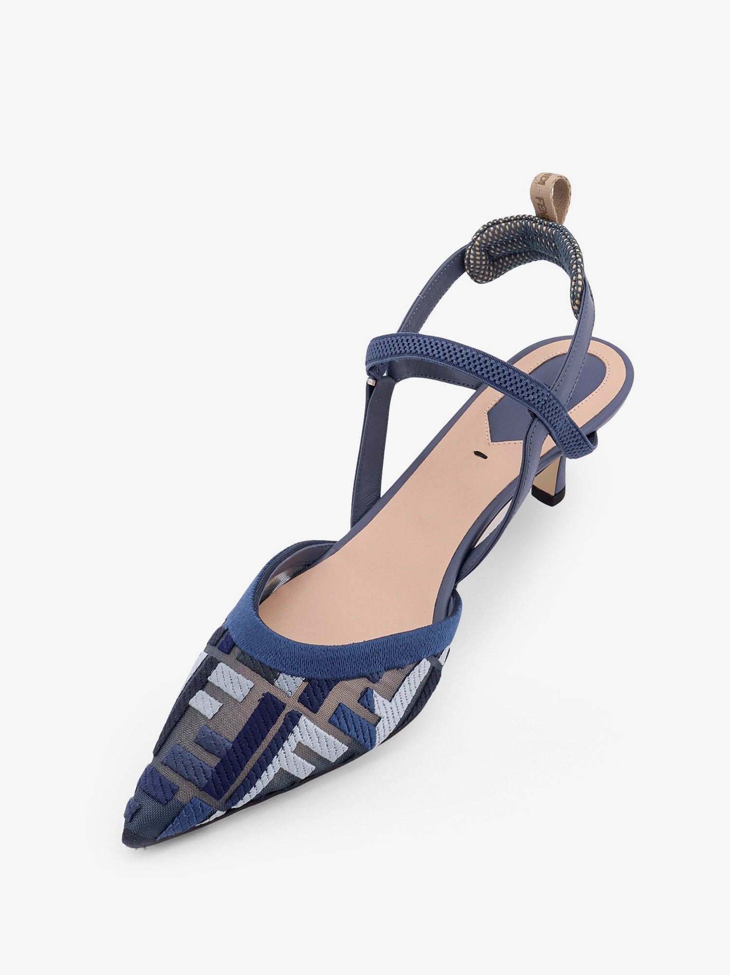 Fendi Colibrì Lite Mesh Slingback Decolleté