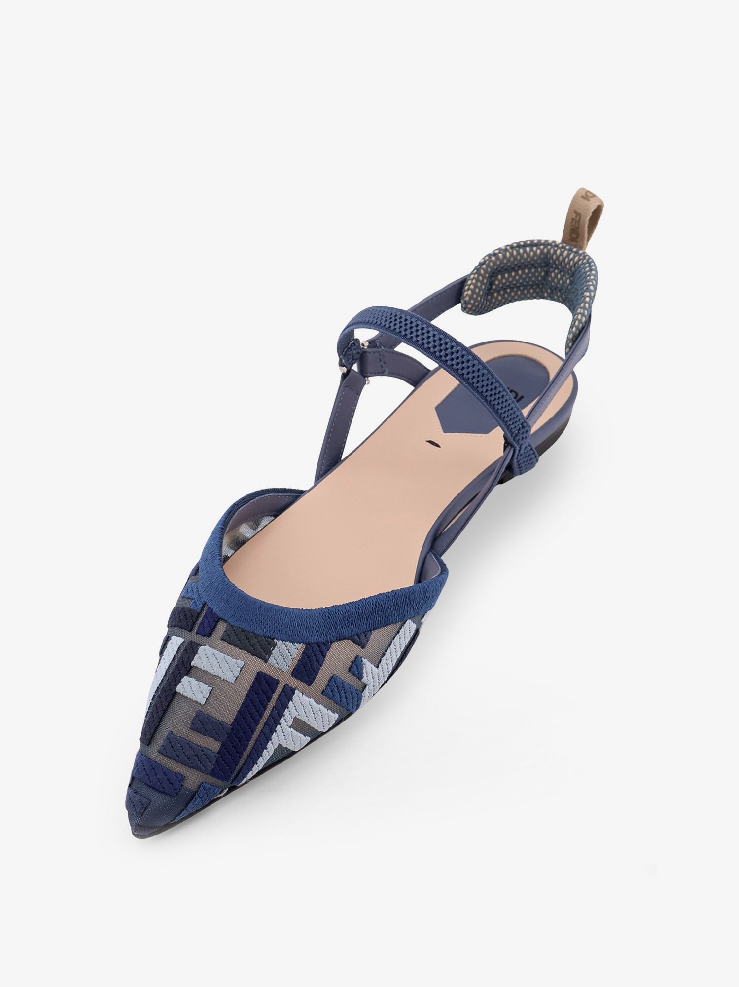 Fendi Colibrì Lite Ff Mesh Slingback