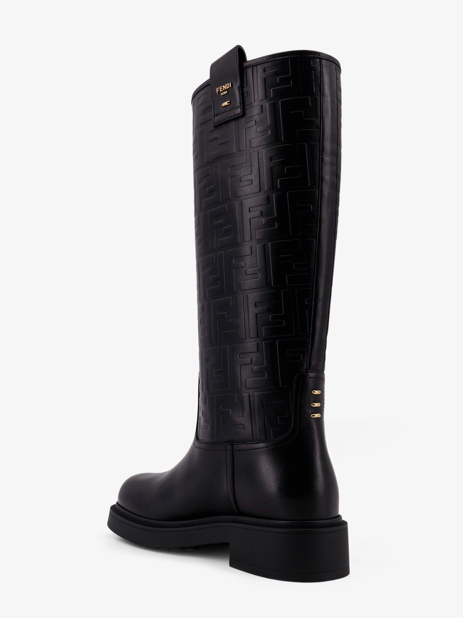 Fendi Fendi Filo Leather Boots