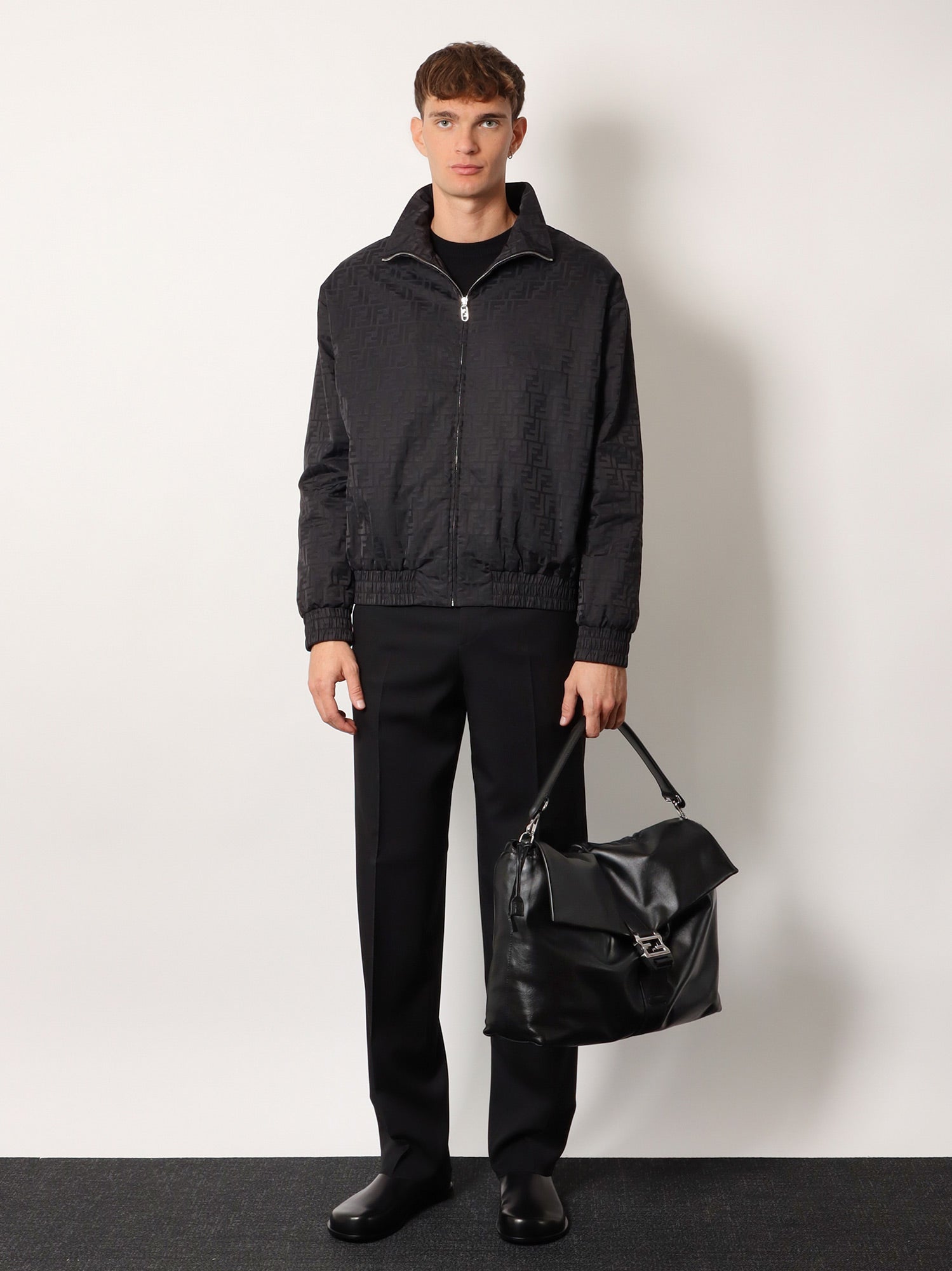 Fendi Ff Nylon Bomber