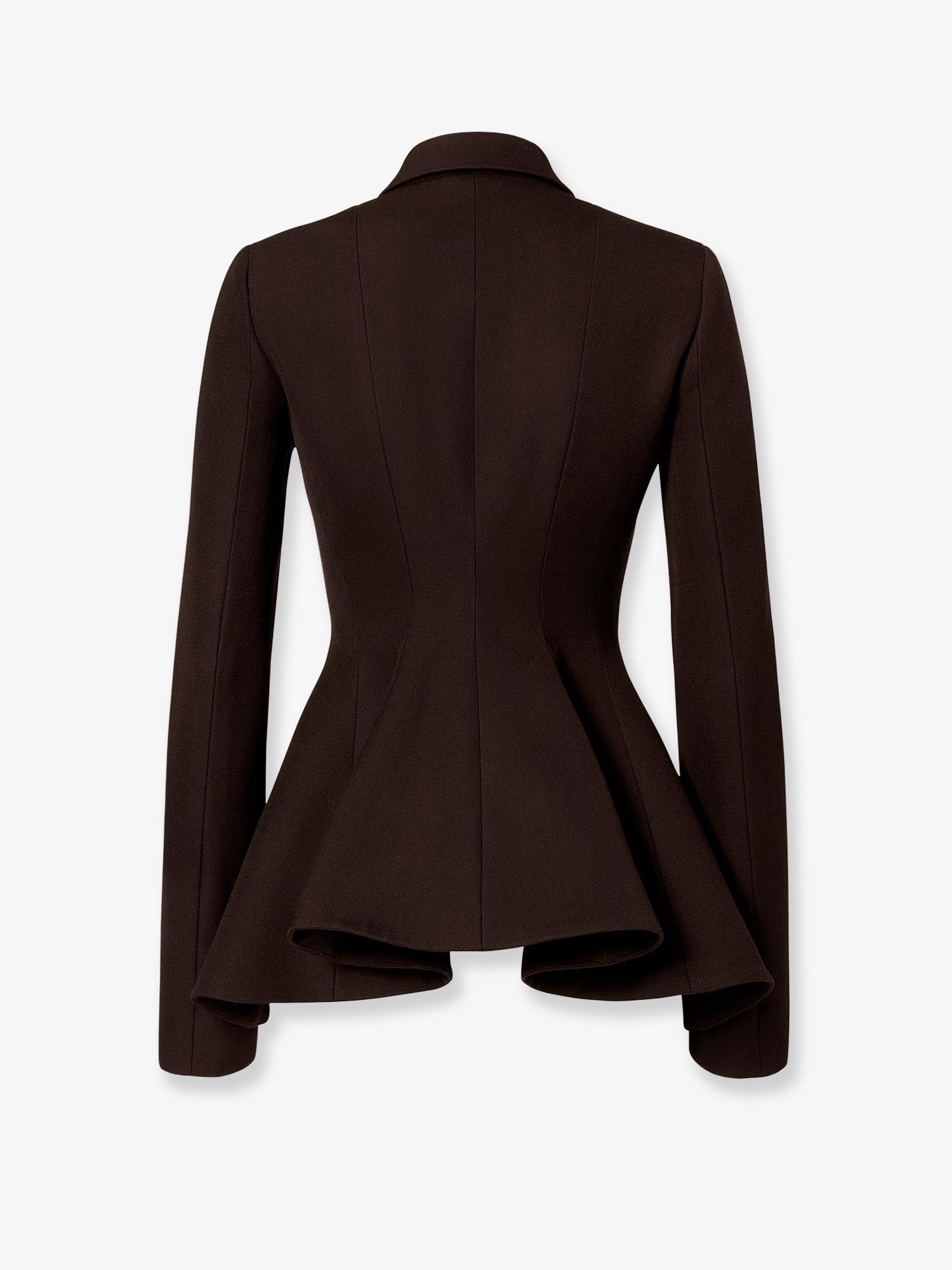 Fendi Grain De Poudre Wool Blazer