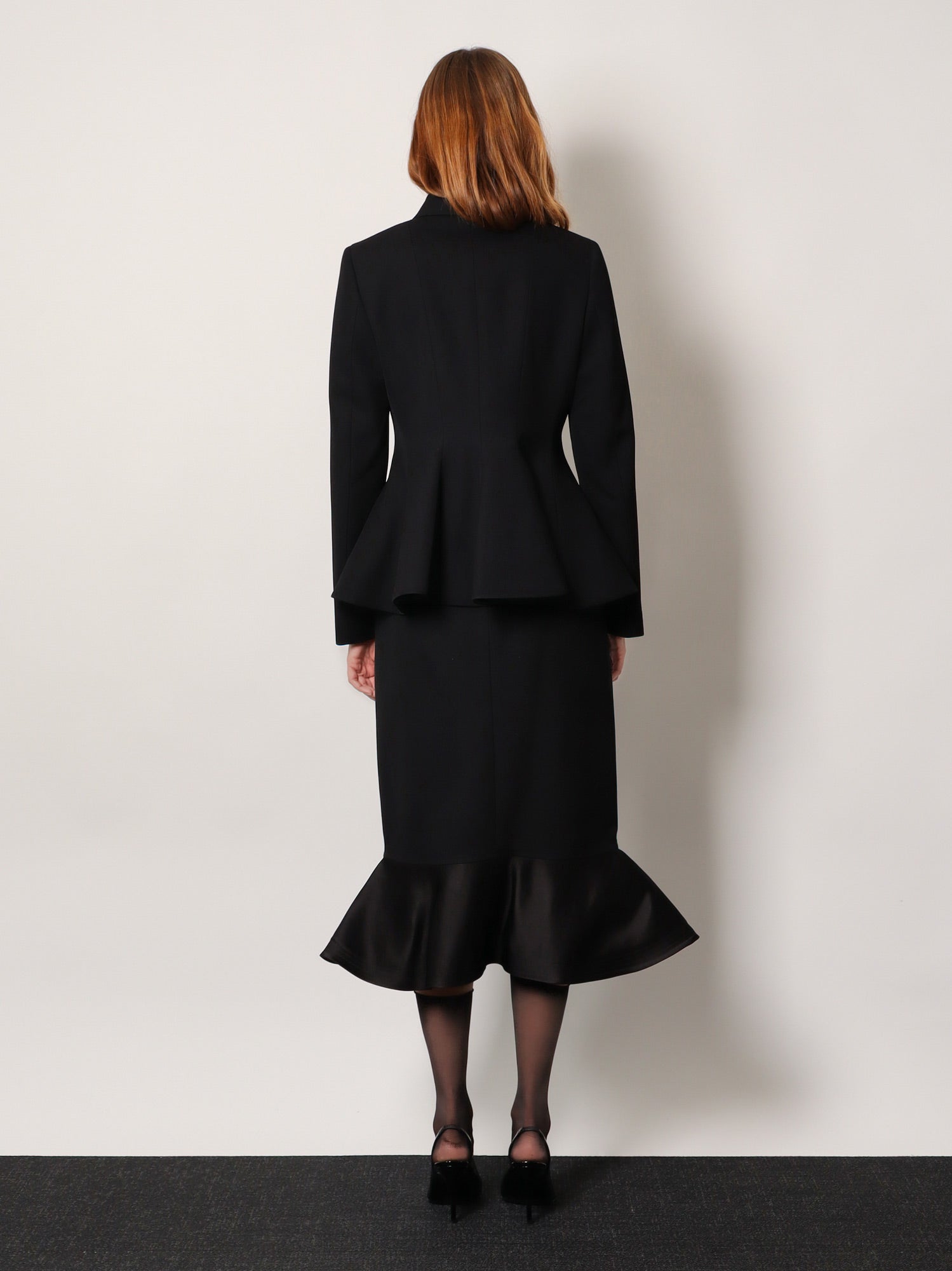 Fendi Grain De Poudre Wool Blazer