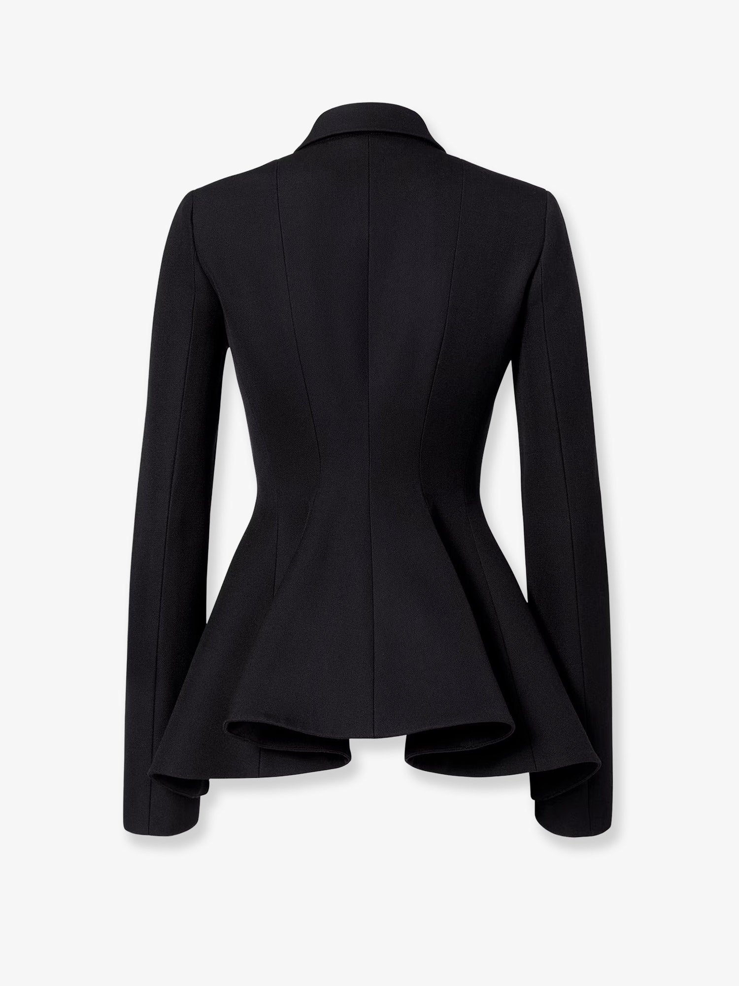 Fendi Grain De Poudre Wool Blazer