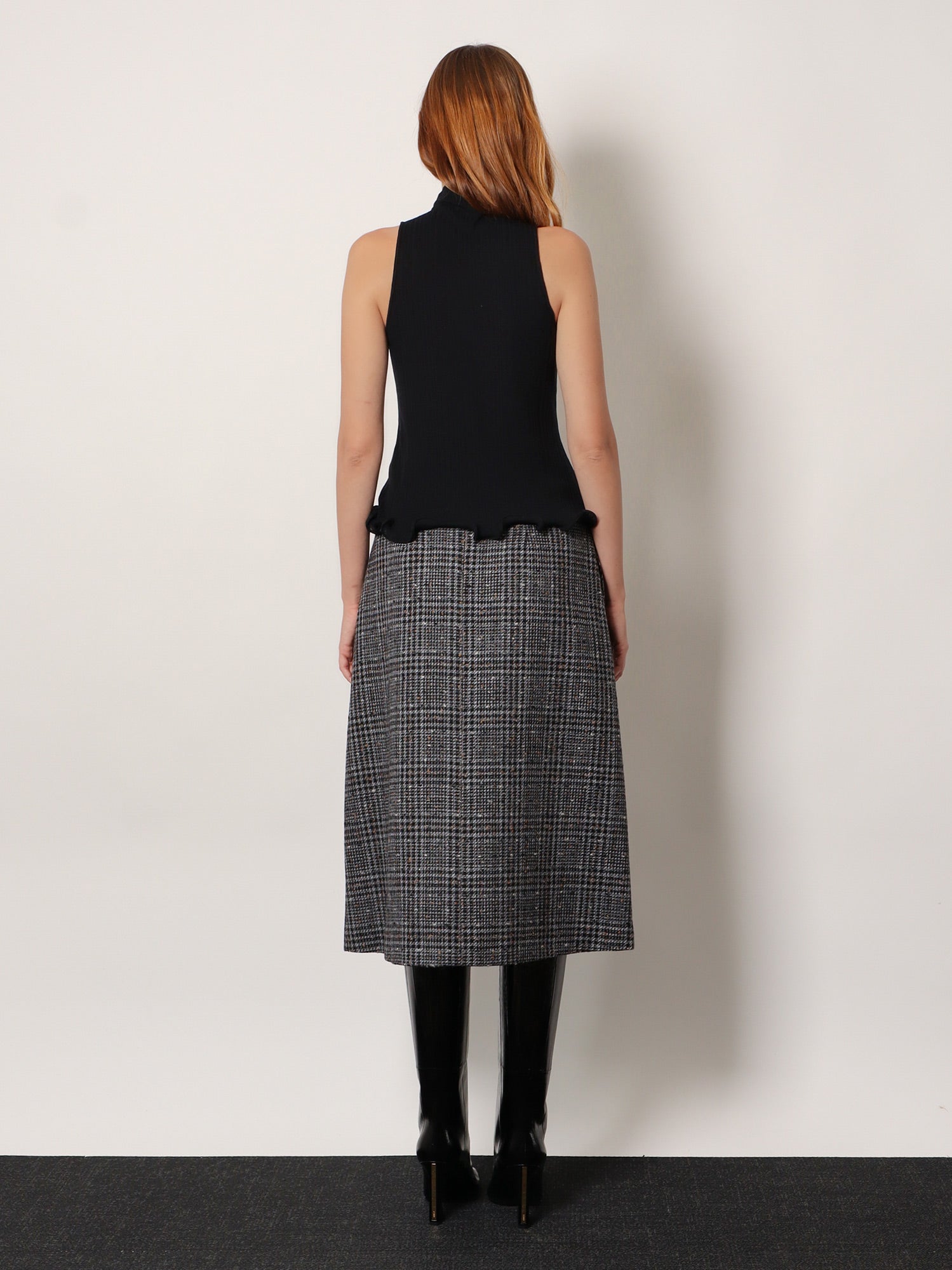 Fendi Ribbed Virgin Wool Top