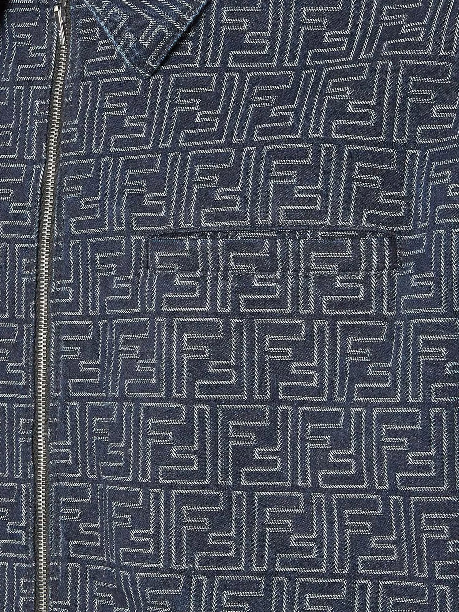 Fendi Ff Denim Jacket