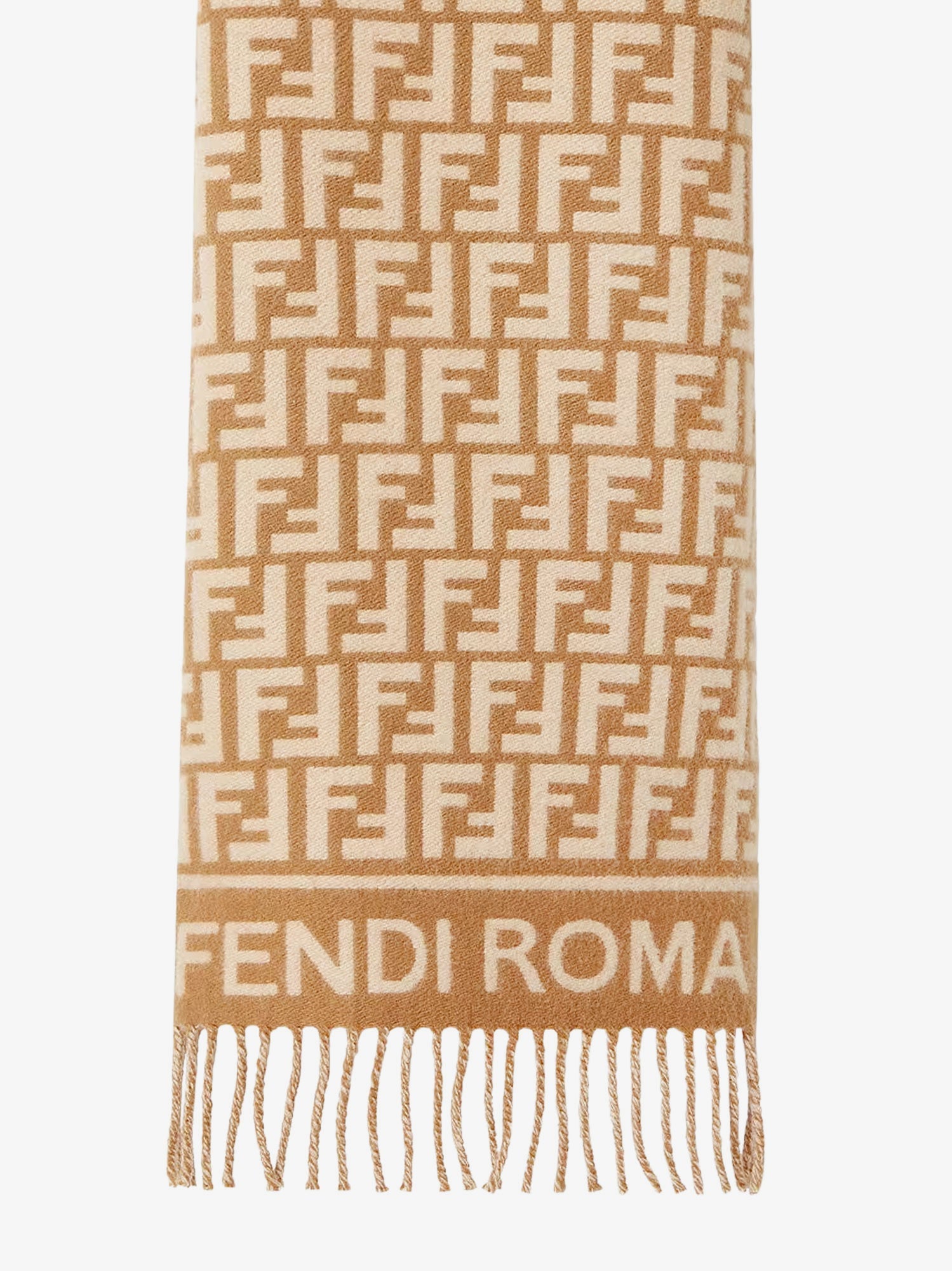 Fendi Wool And Cashmere Scarf