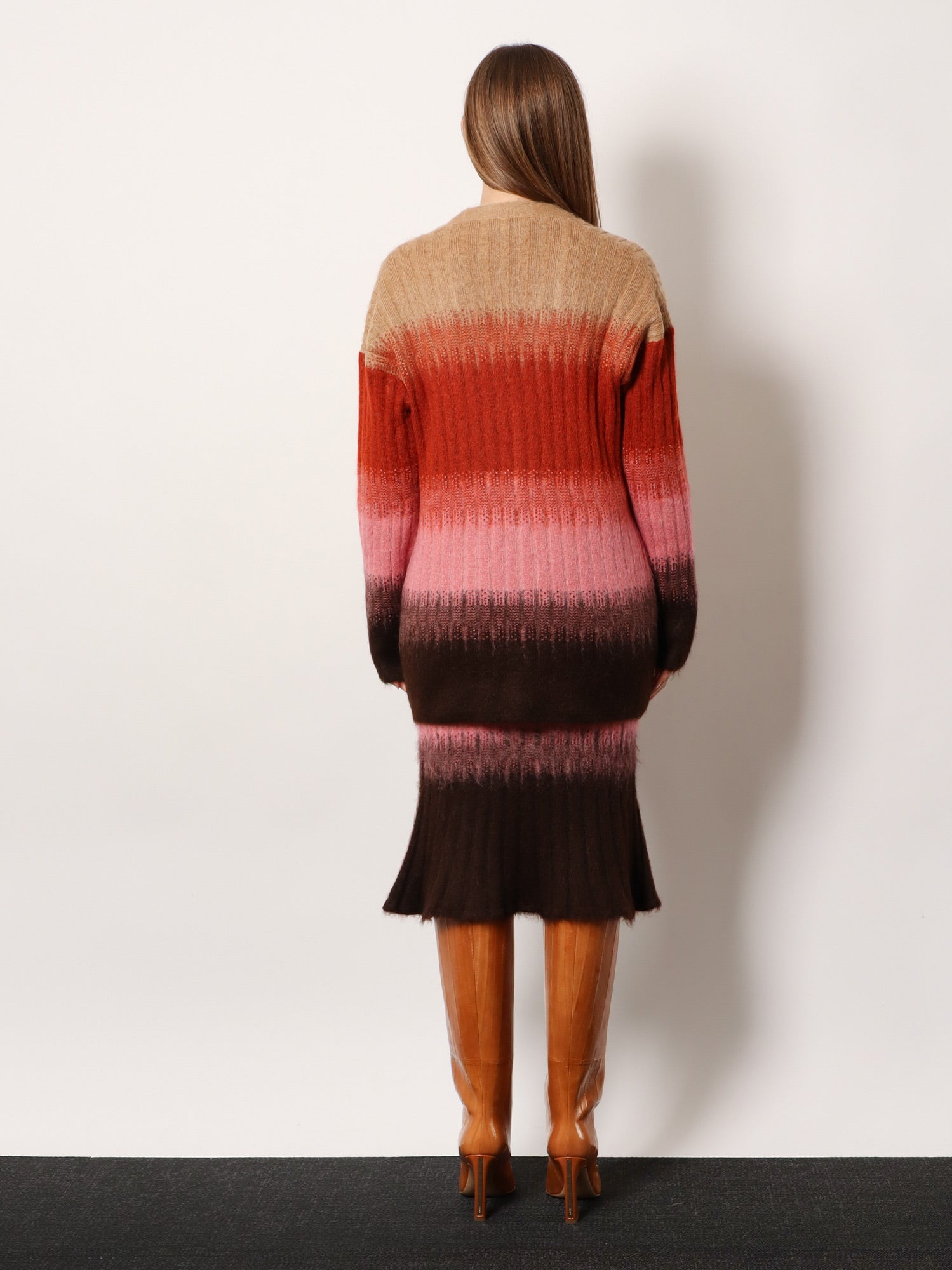 Fendi Mohair And Wool Blend Sweater
