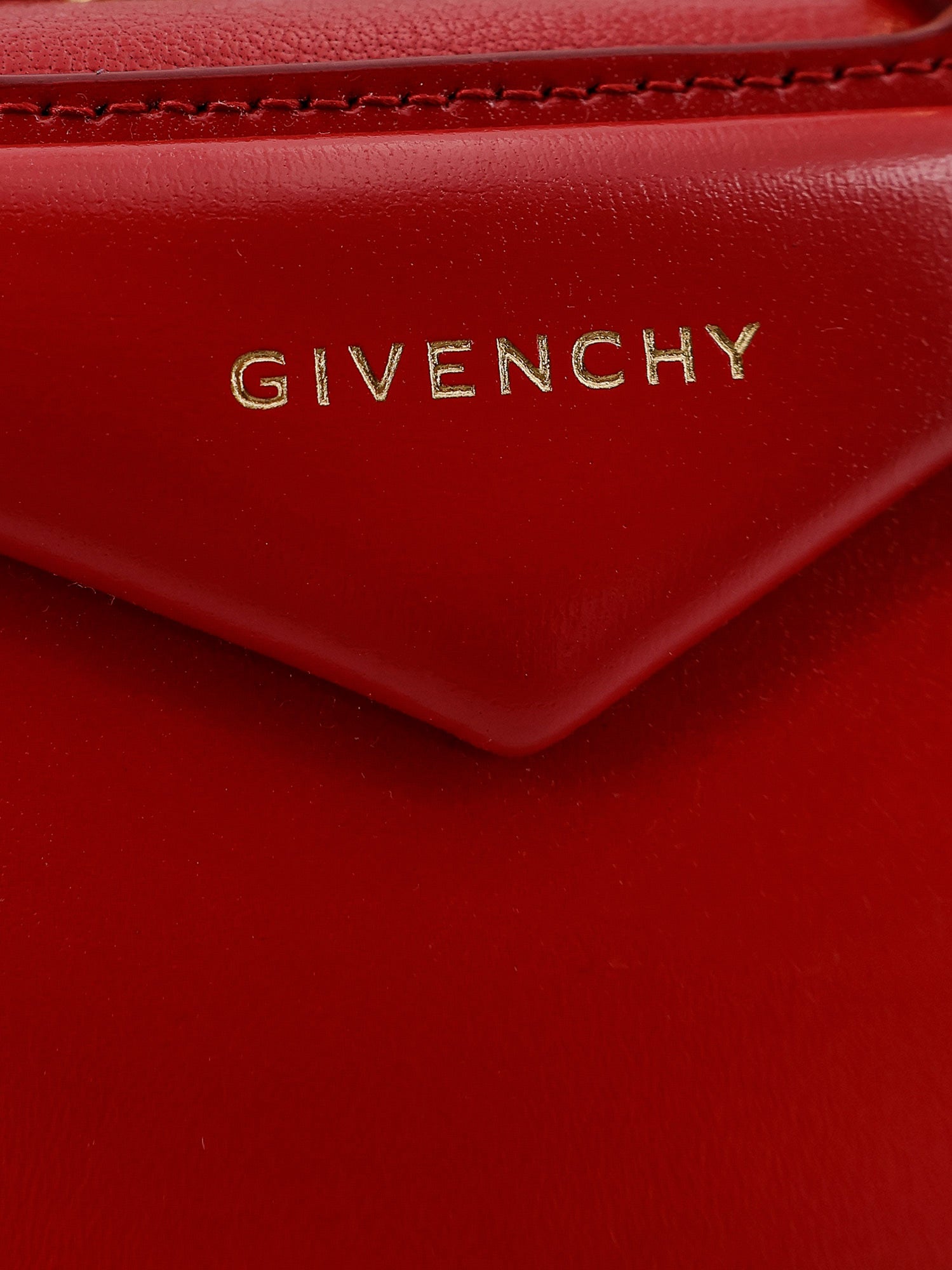 Givenchy Antigona East West Small Leather Shoulder Bag