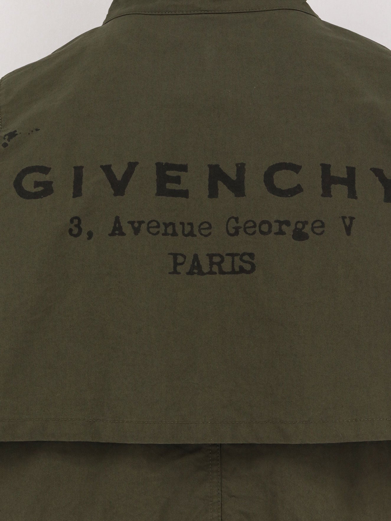 Givenchy Water-proof Cotton Parka Jacket