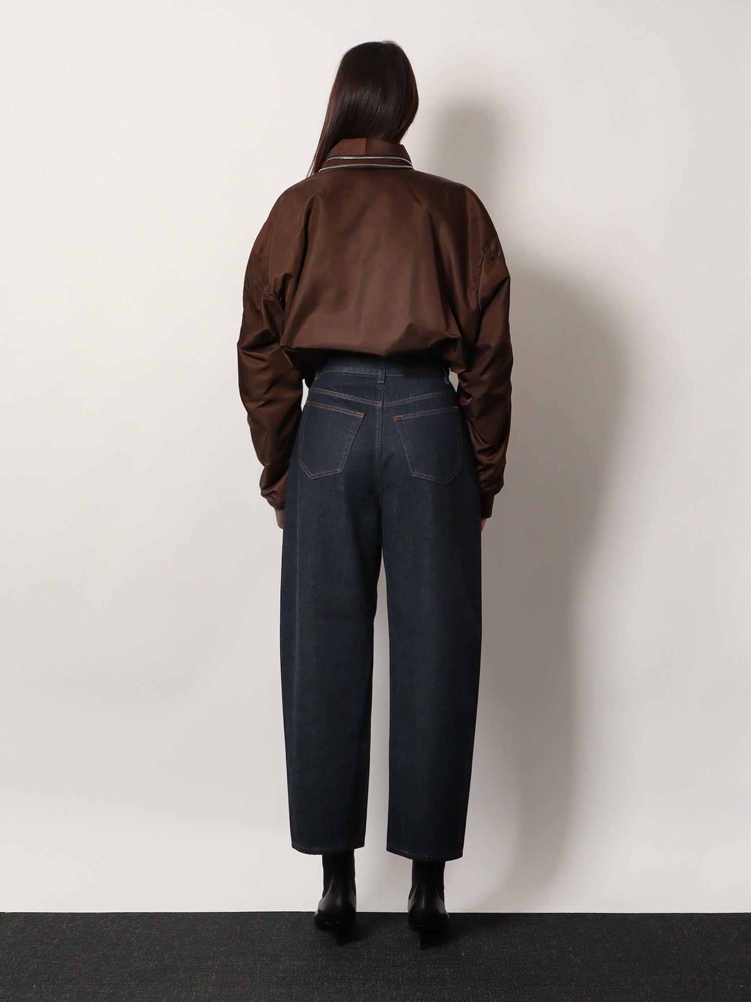 Givenchy Twisted Dark Blue Denim Jeans