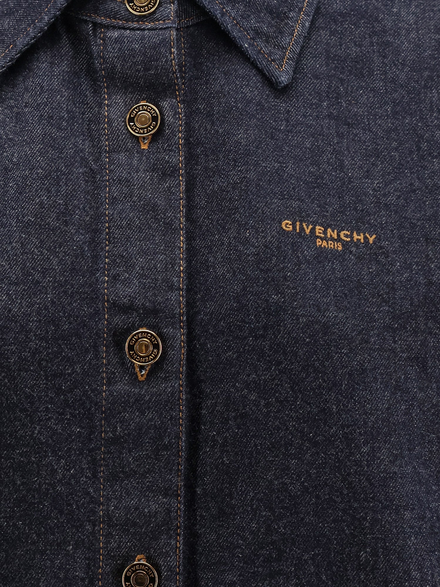 Givenchy Long Denim Shirt