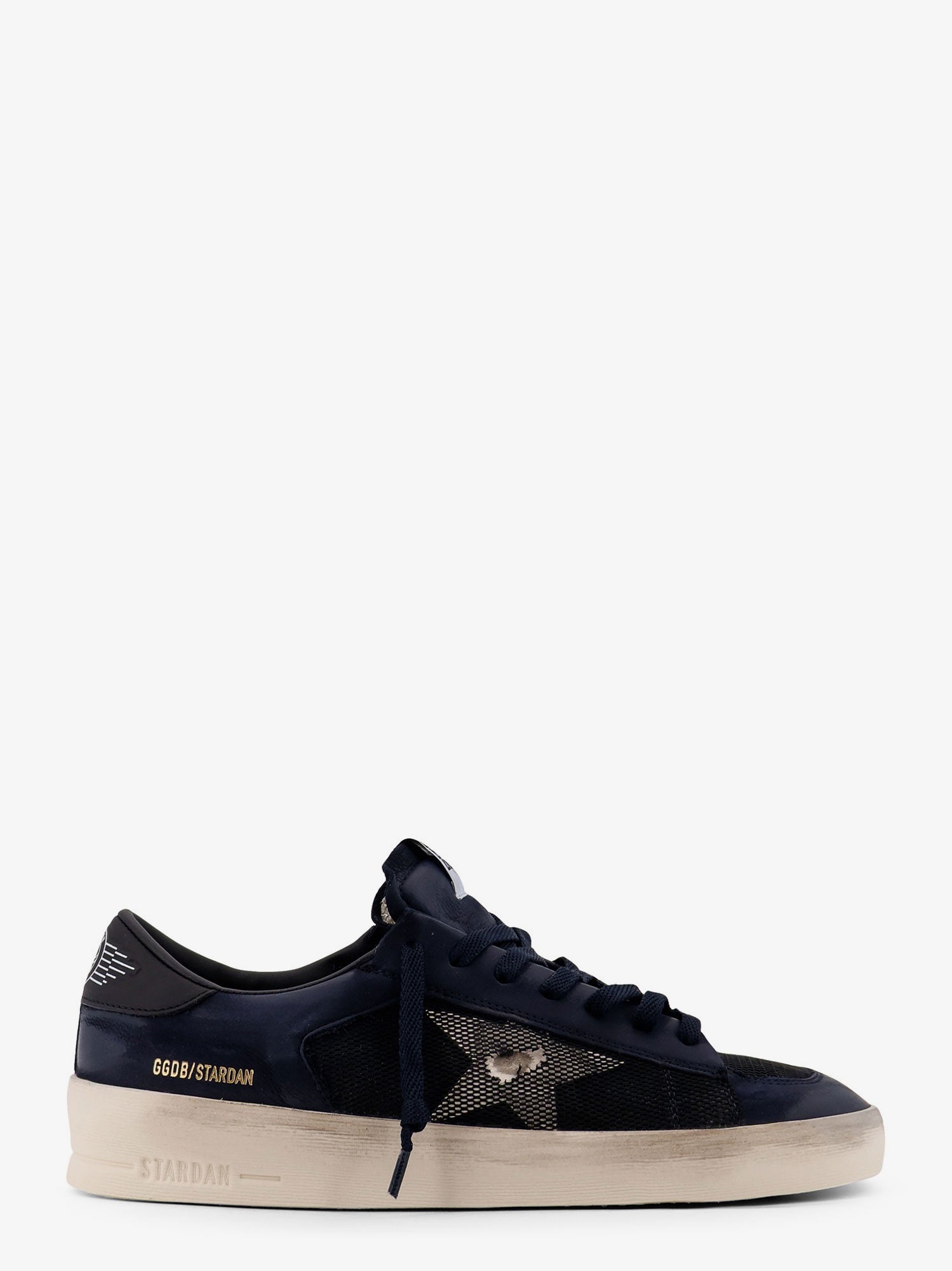 Golden Goose Stardan Under Net Star Low-top Leather Sneakers