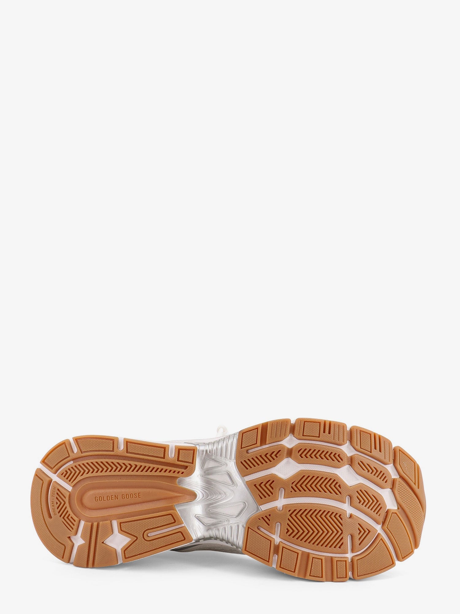 Golden Goose Lightstar Mesh Sneakers With Leather Inserts