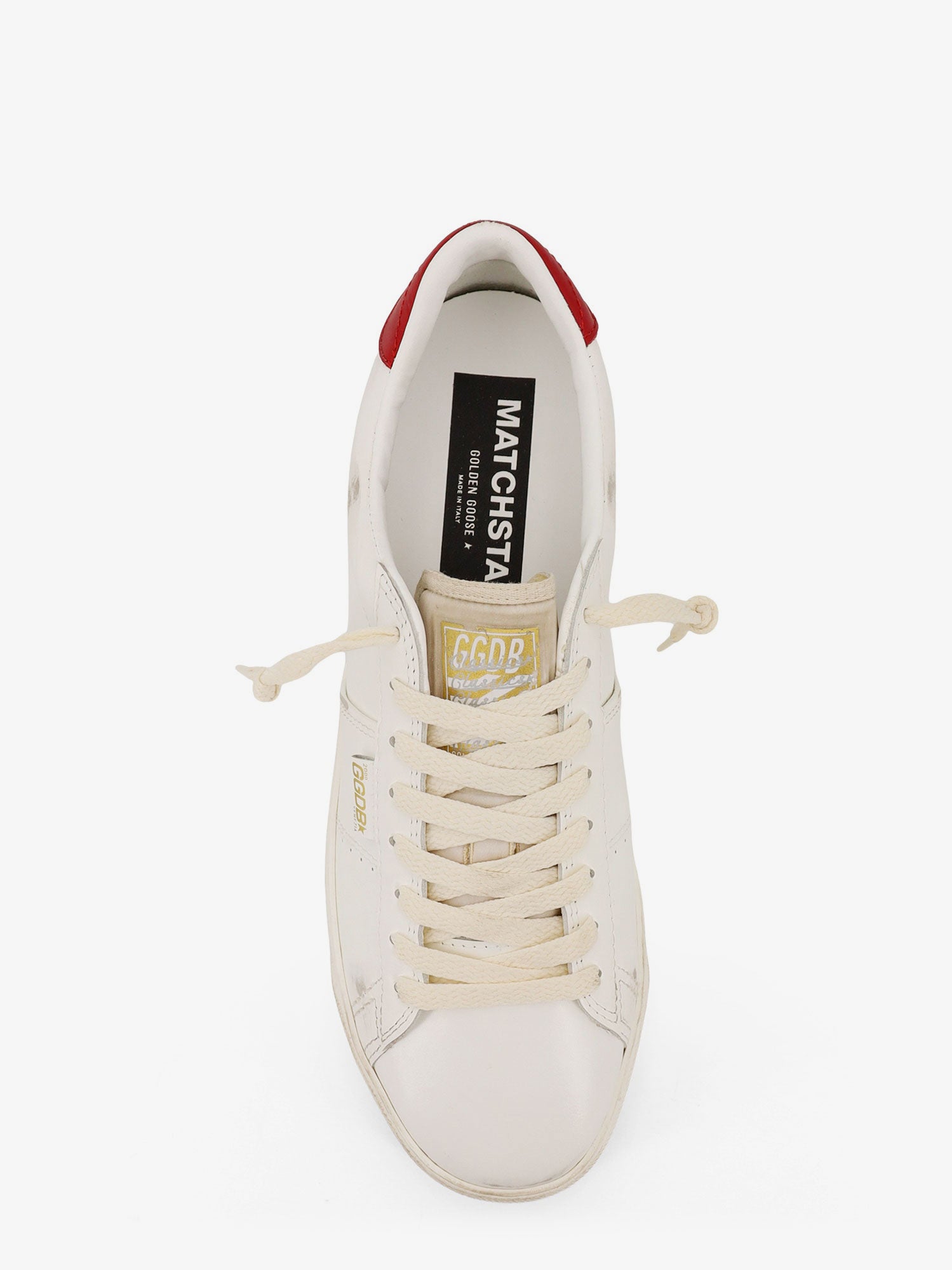 Golden Goose Matchstar Leather Sneakers