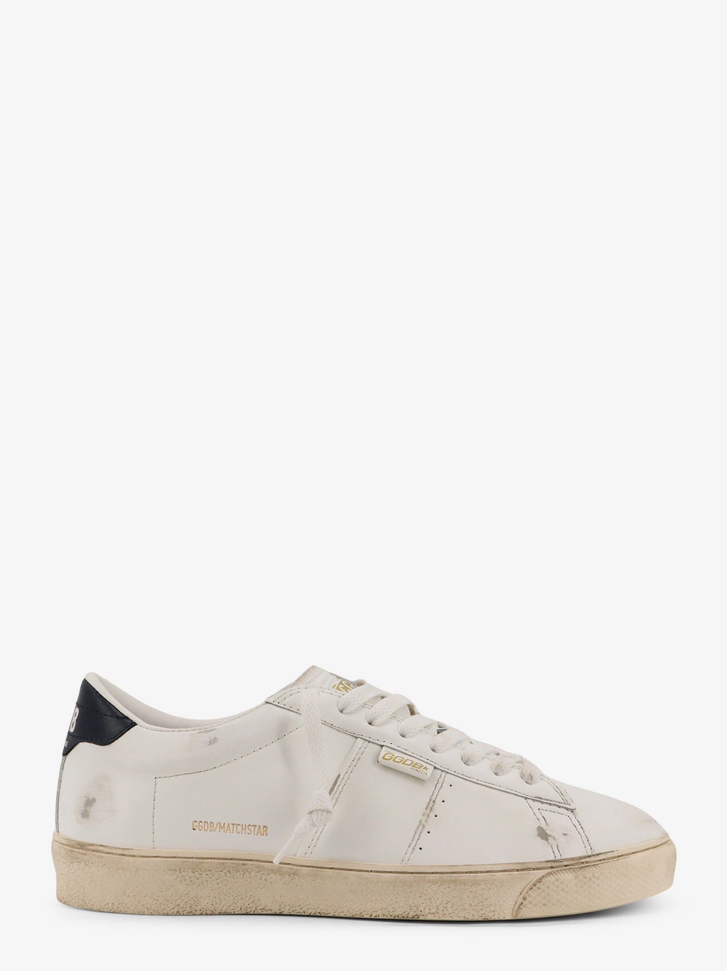 Golden Goose Matchstar Leather Sneakers