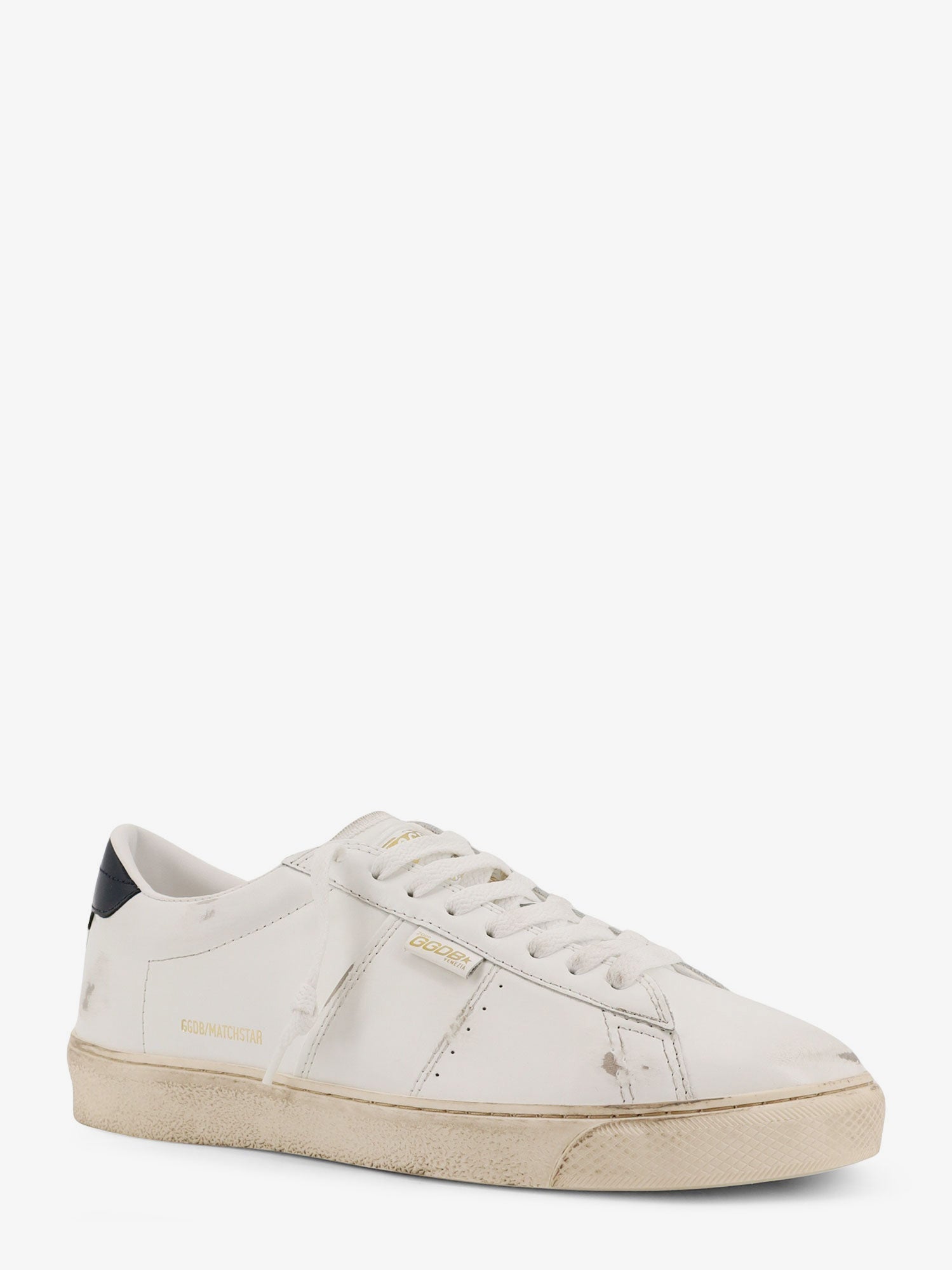 Golden Goose Matchstar Leather Sneakers