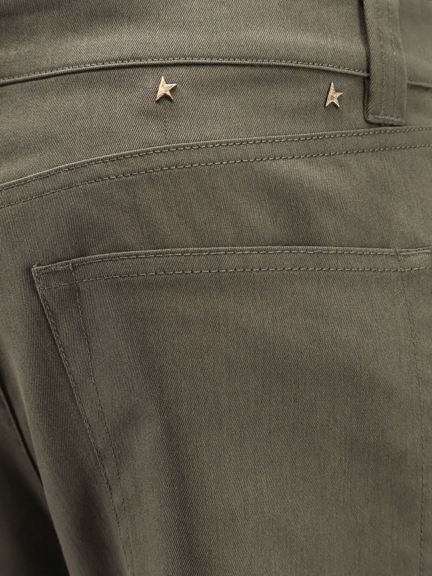 Golden Goose Leniin Cotton Blend Trousers