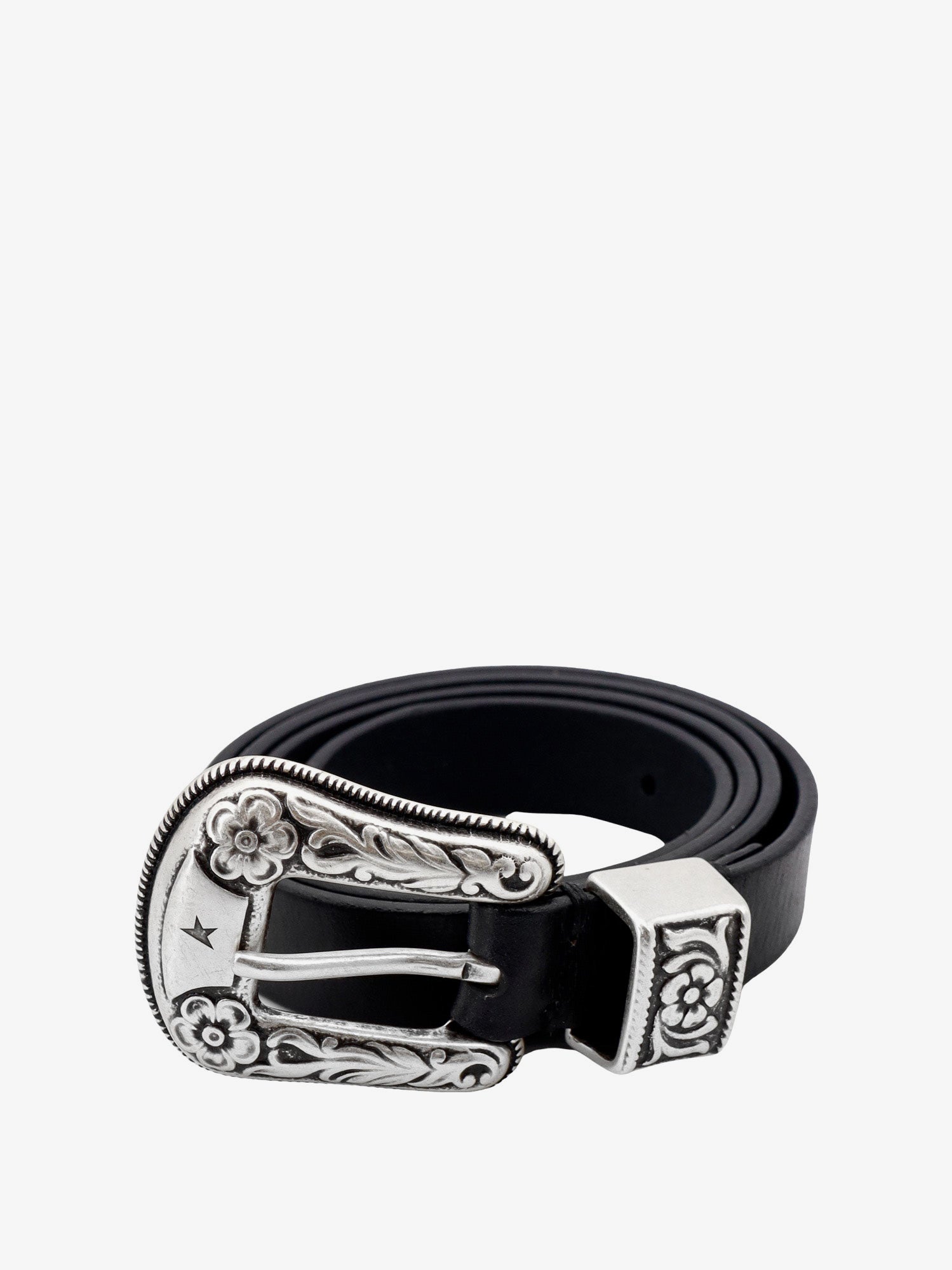 Golden Goose Hip Lace Leather Belt