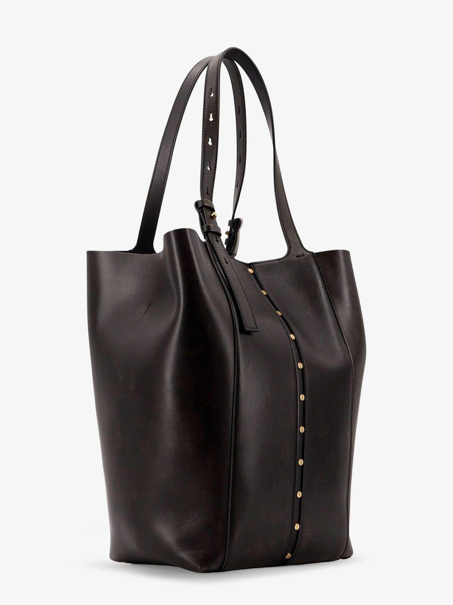 Golden Goose Shopping 24.7 Vintage Leather Shoulder Bag