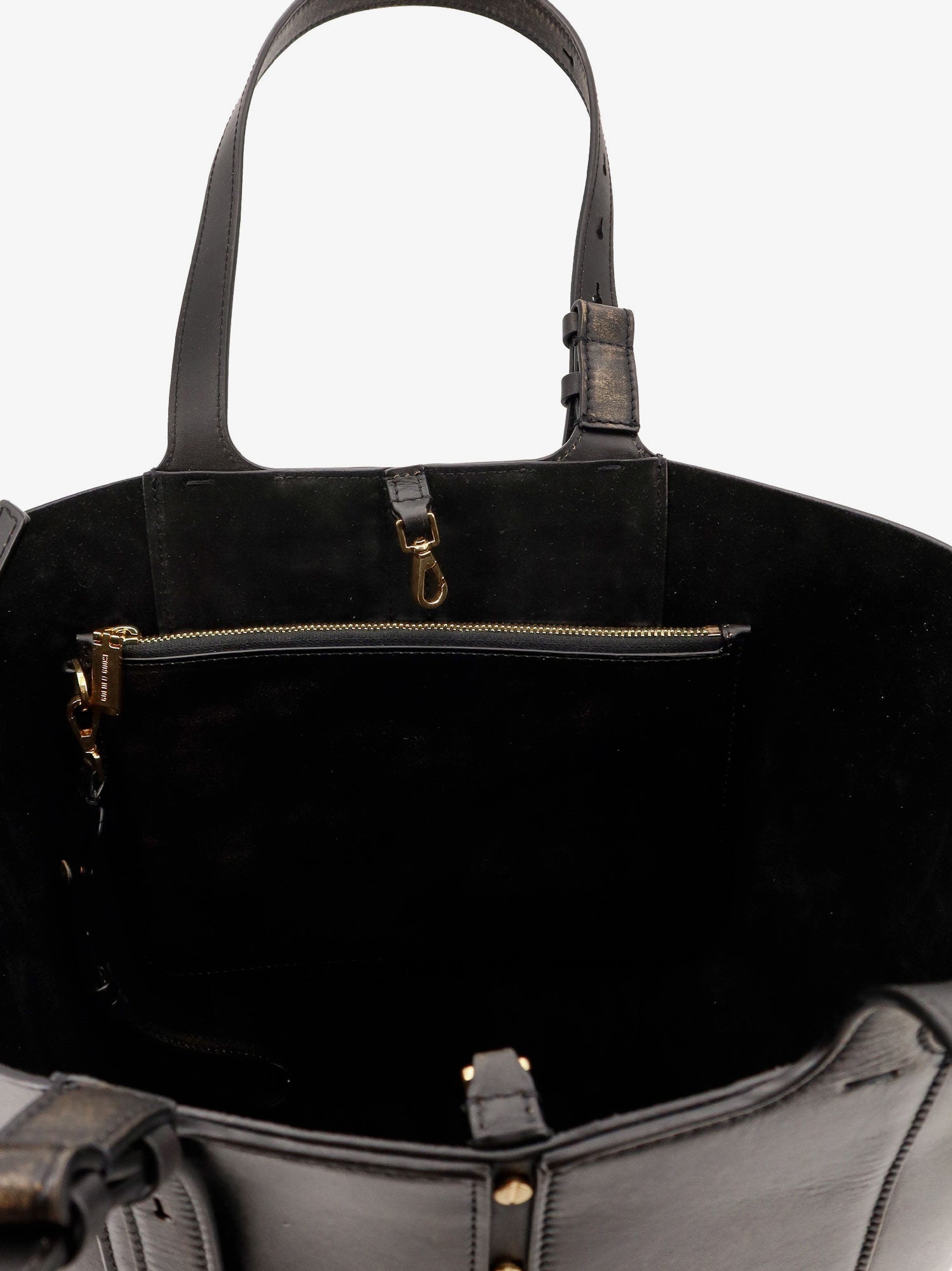 Golden Goose Shopping 24.7 Vintage Leather Shoulder Bag