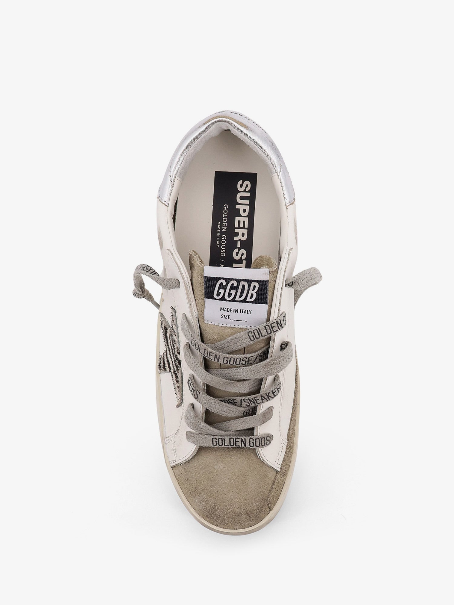 Golden Goose Super-star Classic With List Low-top Sneakers With Suede Inserts