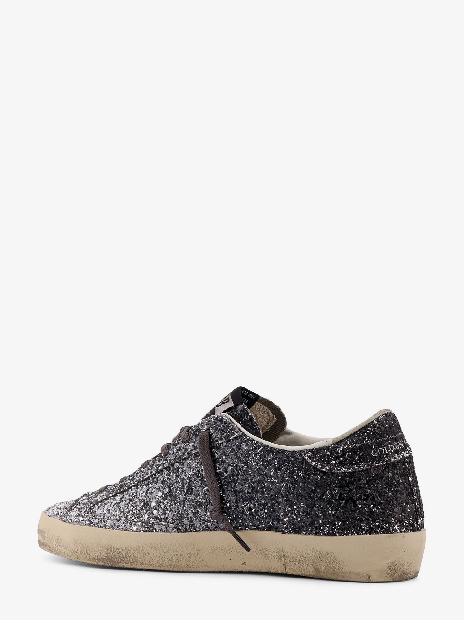 Golden Goose Super-star Classic With List Low-top Sneakers With Sequins