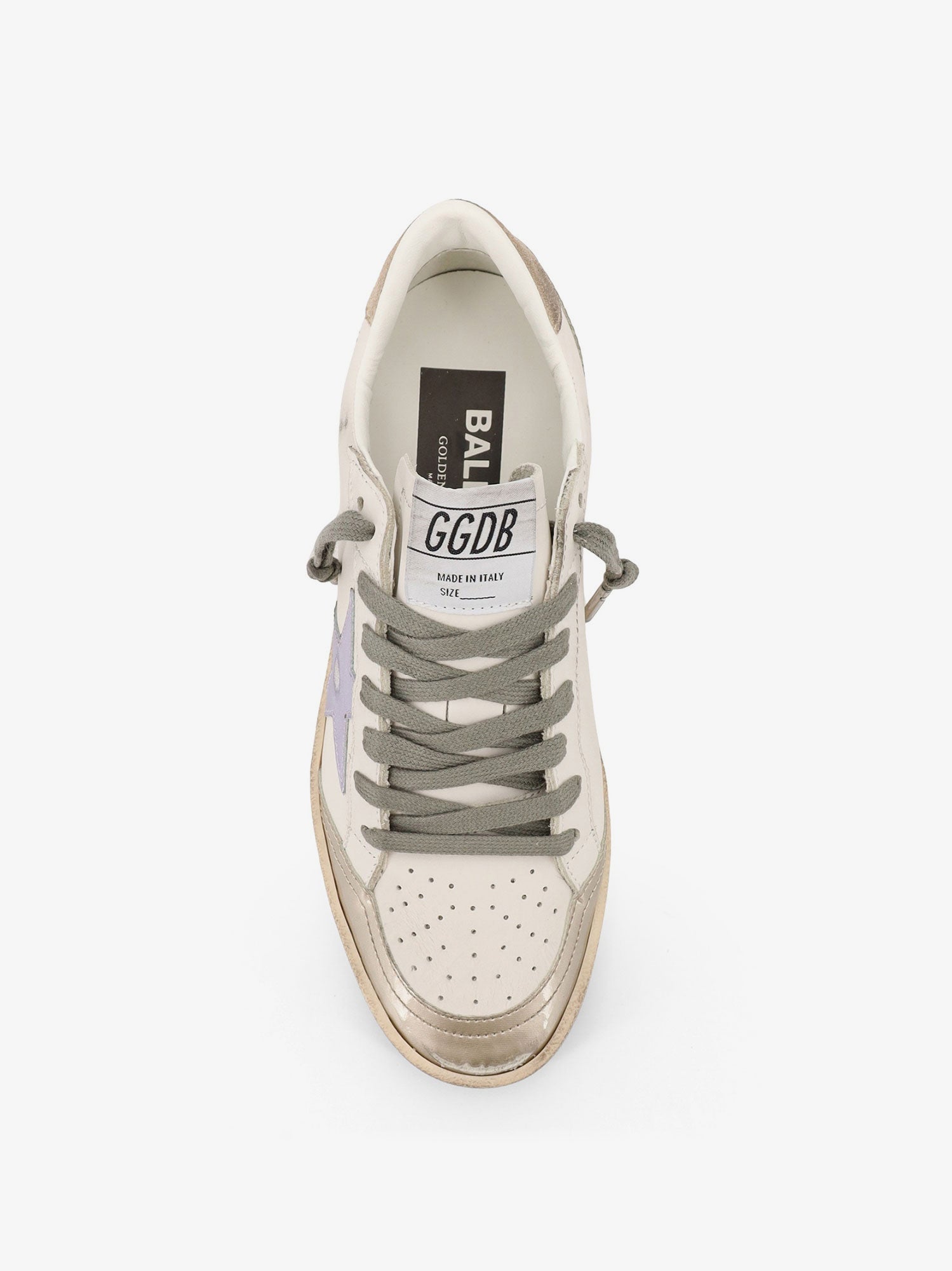Golden Goose Ball Star Leather Sneakers